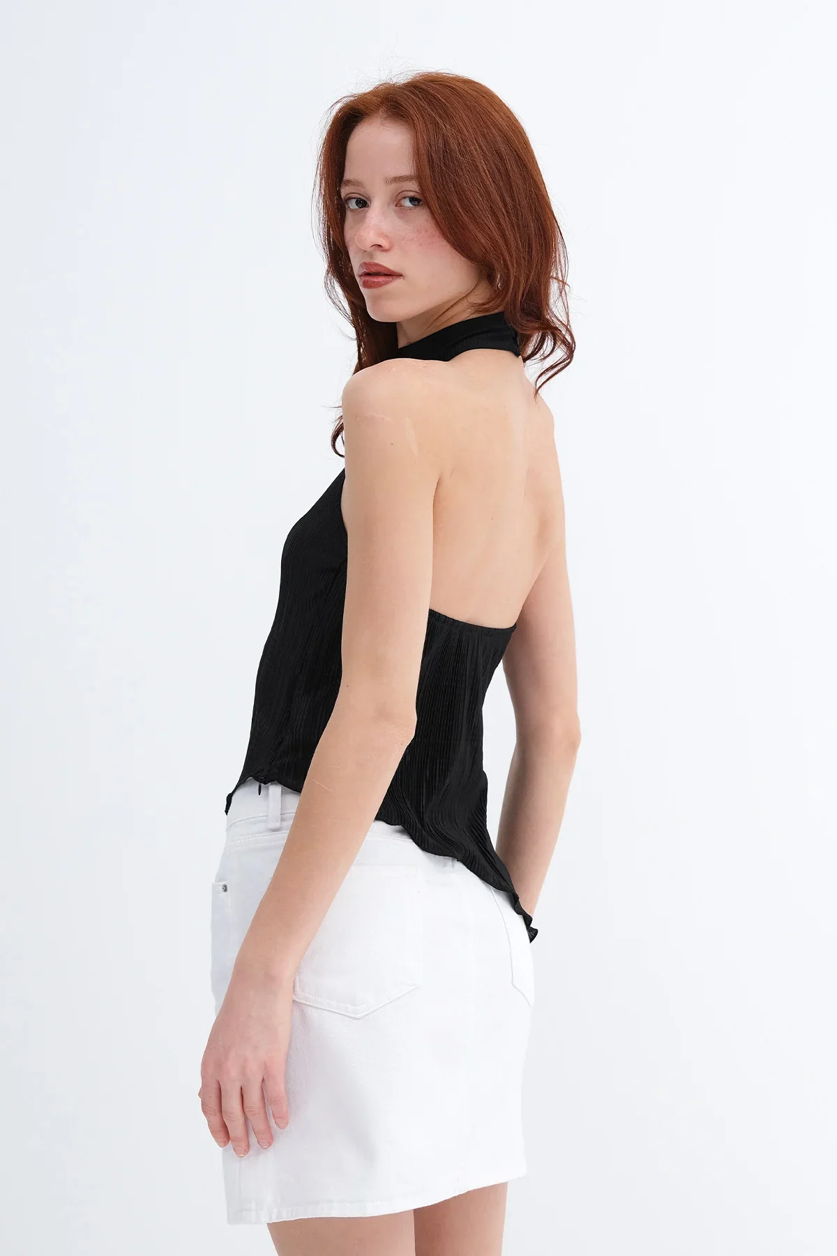 Asymmetrical Cut Blouse - Image 15