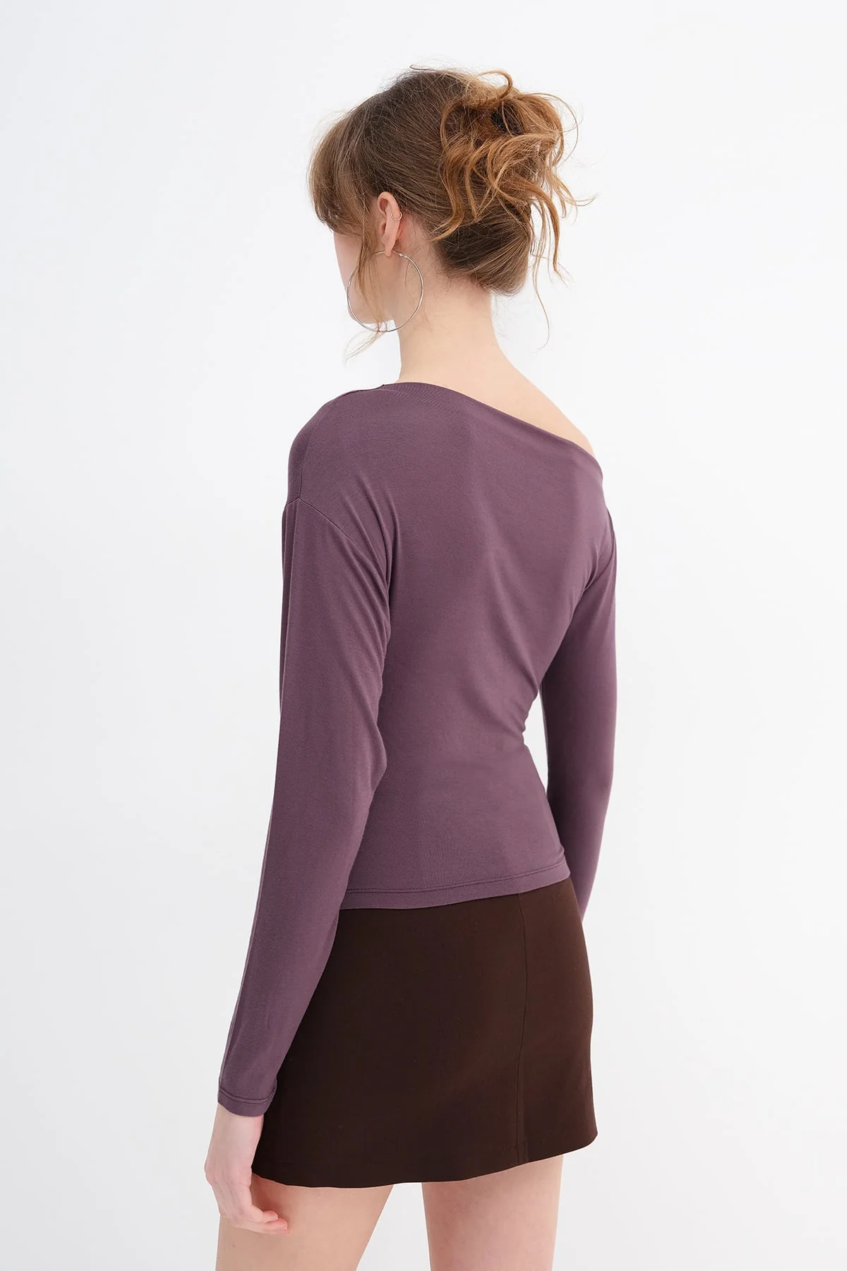 Basic Boat Neck Blouse - Image 16