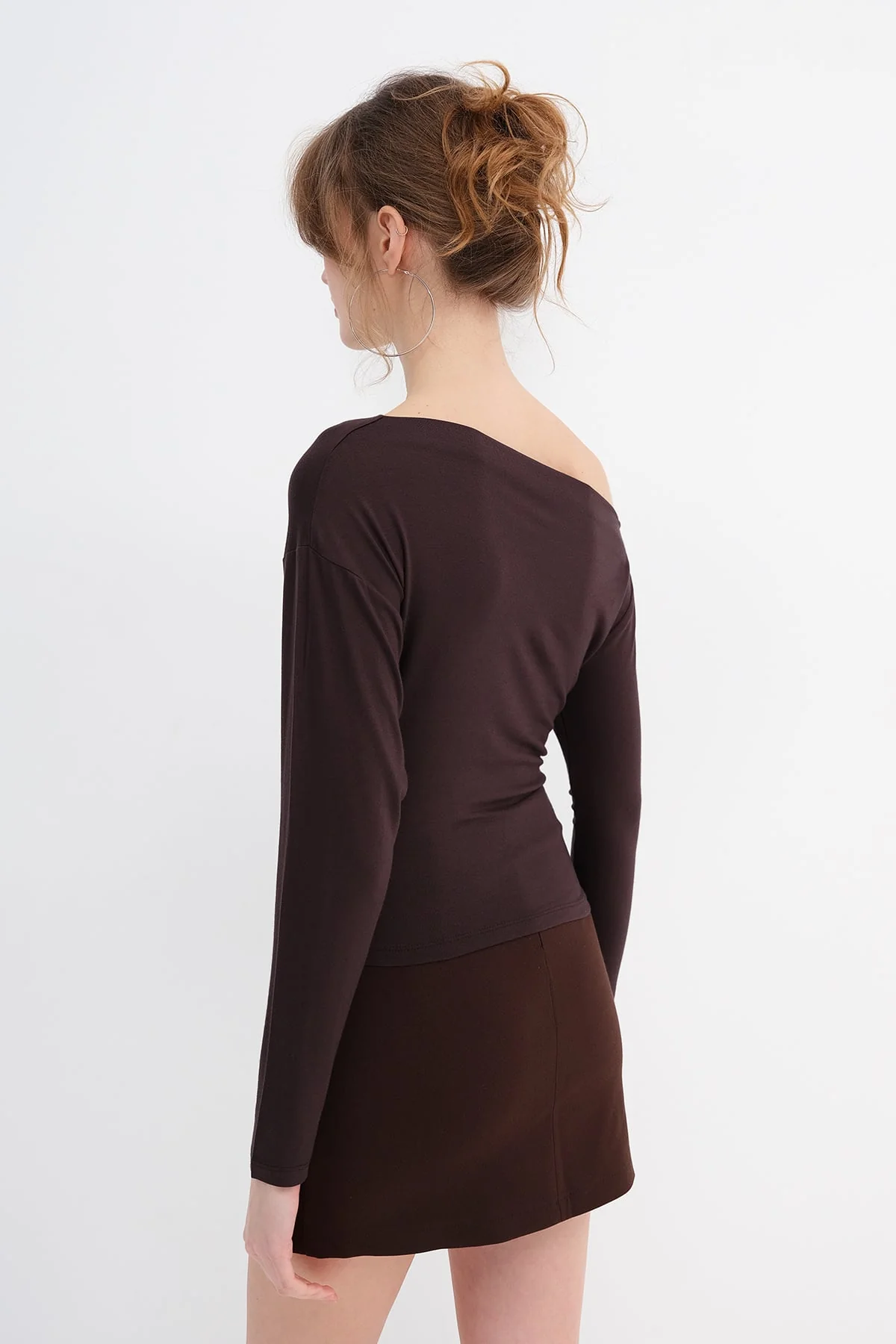 Basic Boat Neck Blouse - Image 28