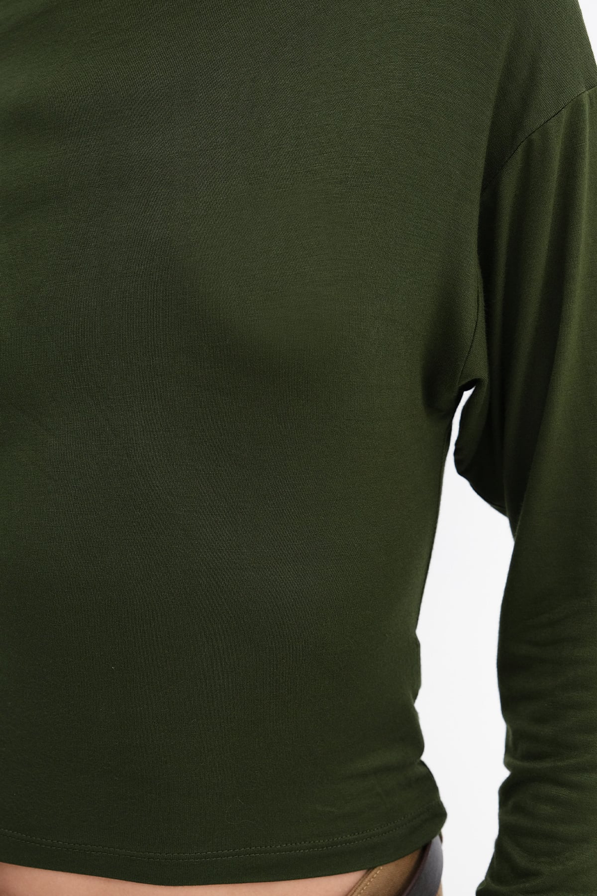Basic Boat Neck Blouse - Image 5