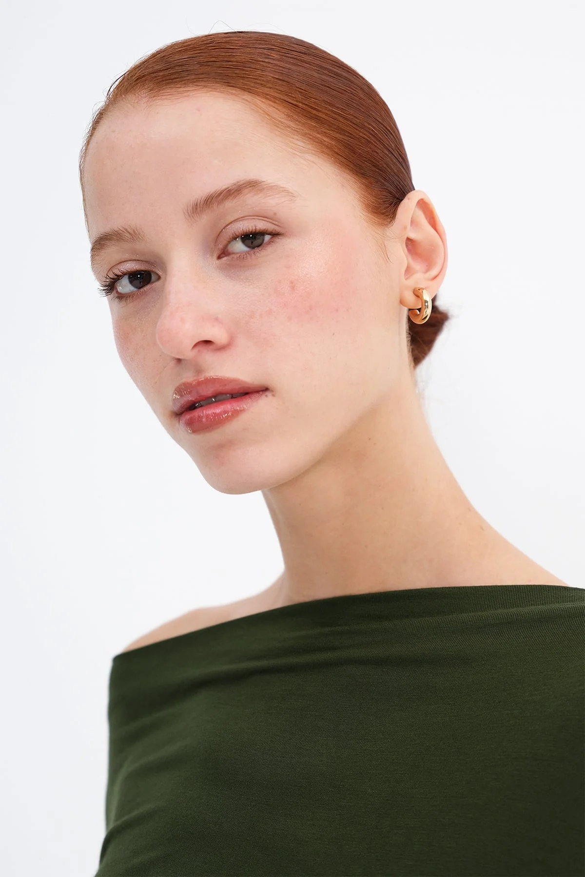 Basic Boat Neck Blouse - Image 7