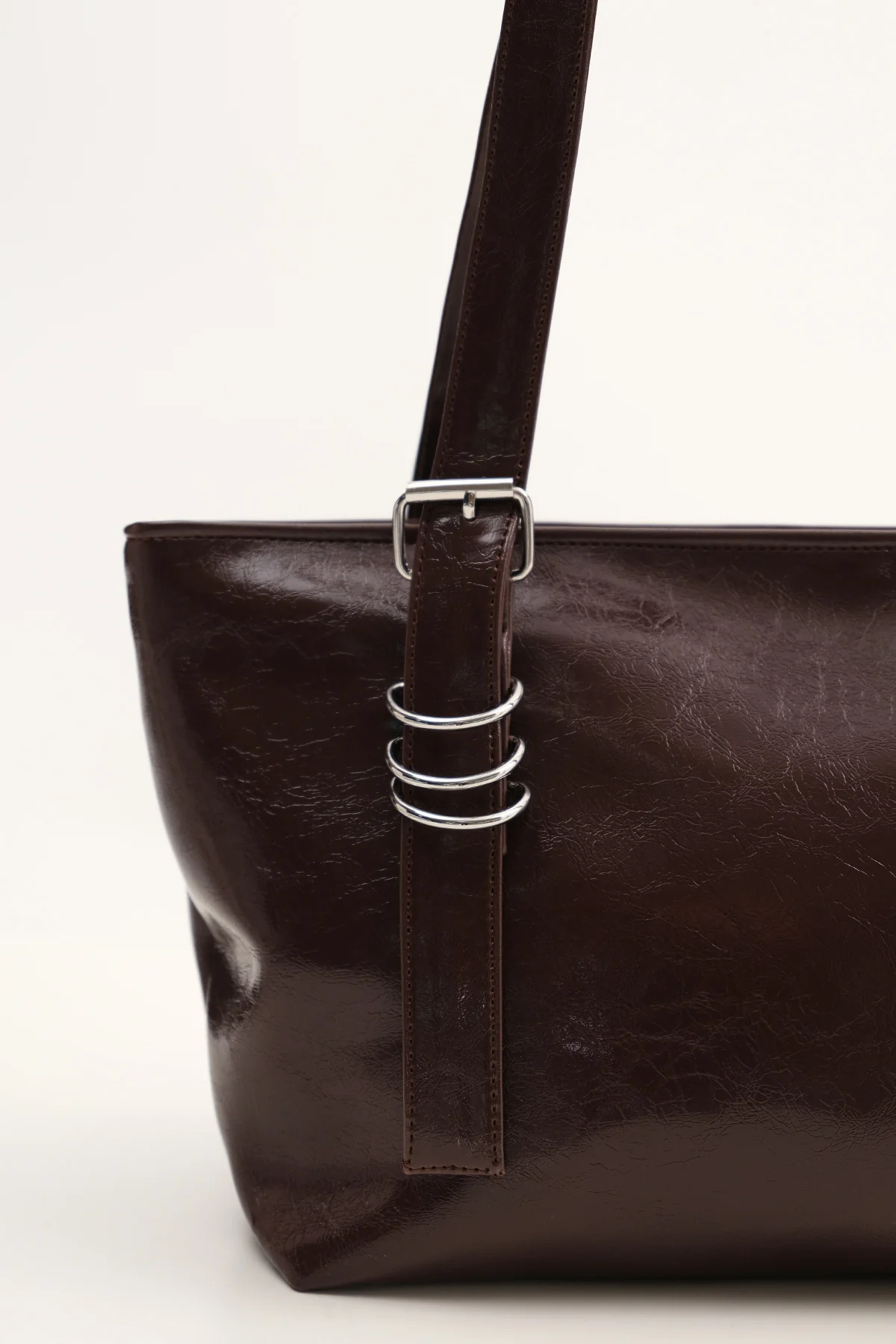 Belt Detail Hand Shoulder Bag - Image 3