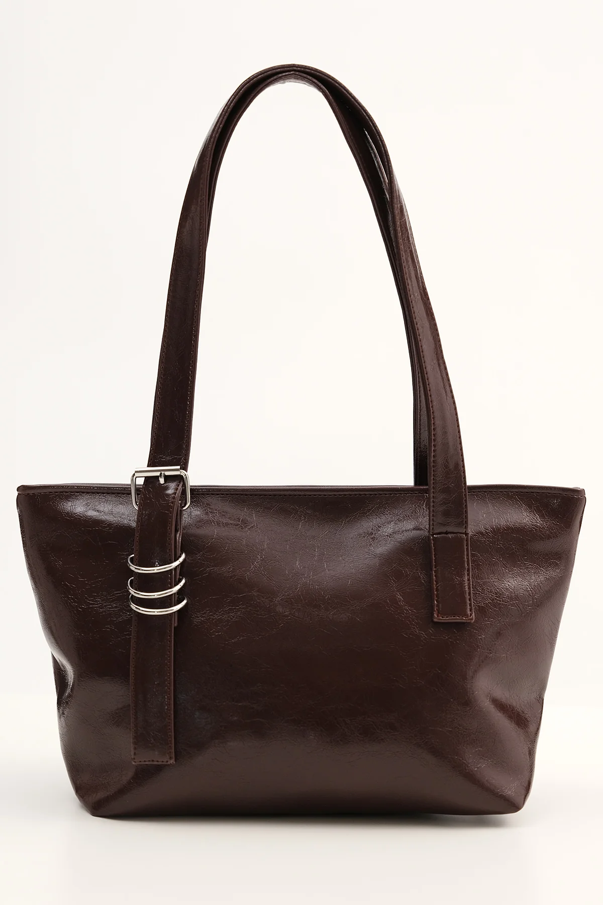Belt Detail Hand Shoulder Bag - Image 5