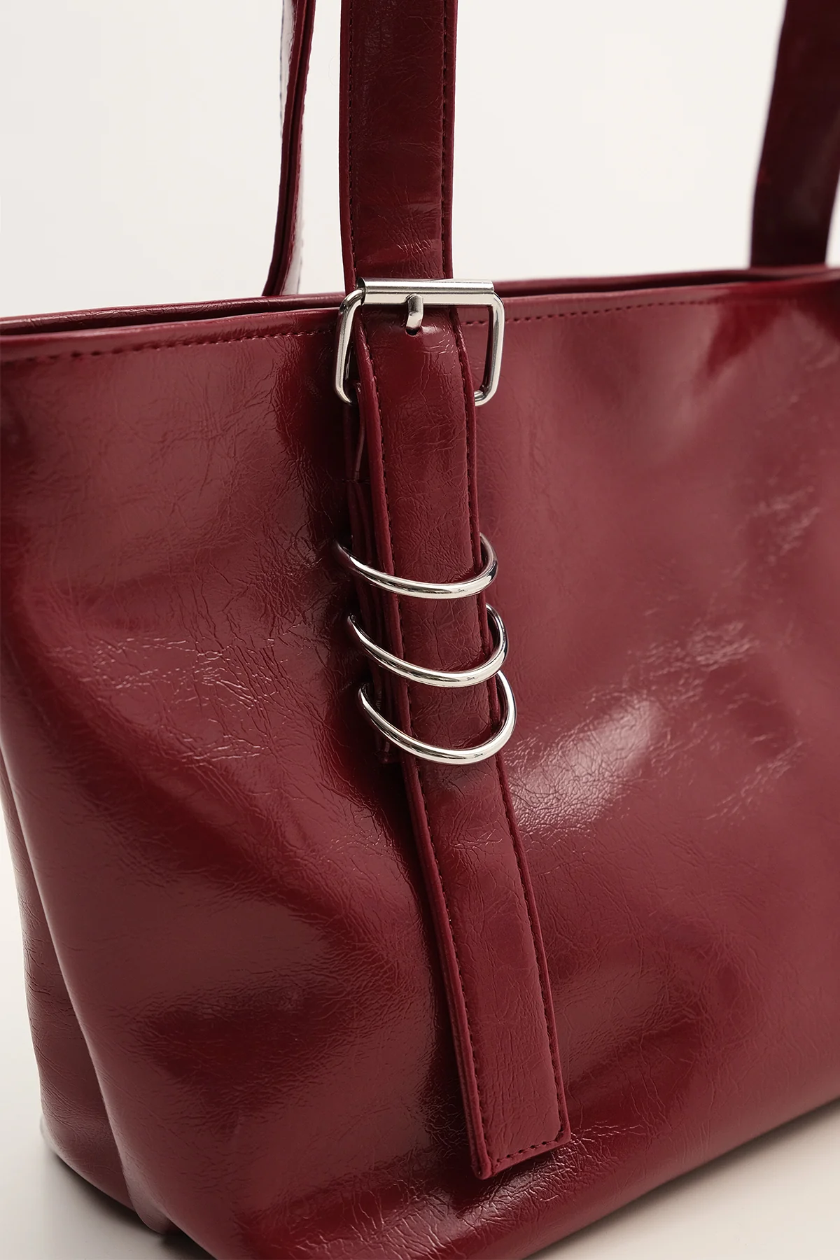 Belt Detail Hand Shoulder Bag - Image 8
