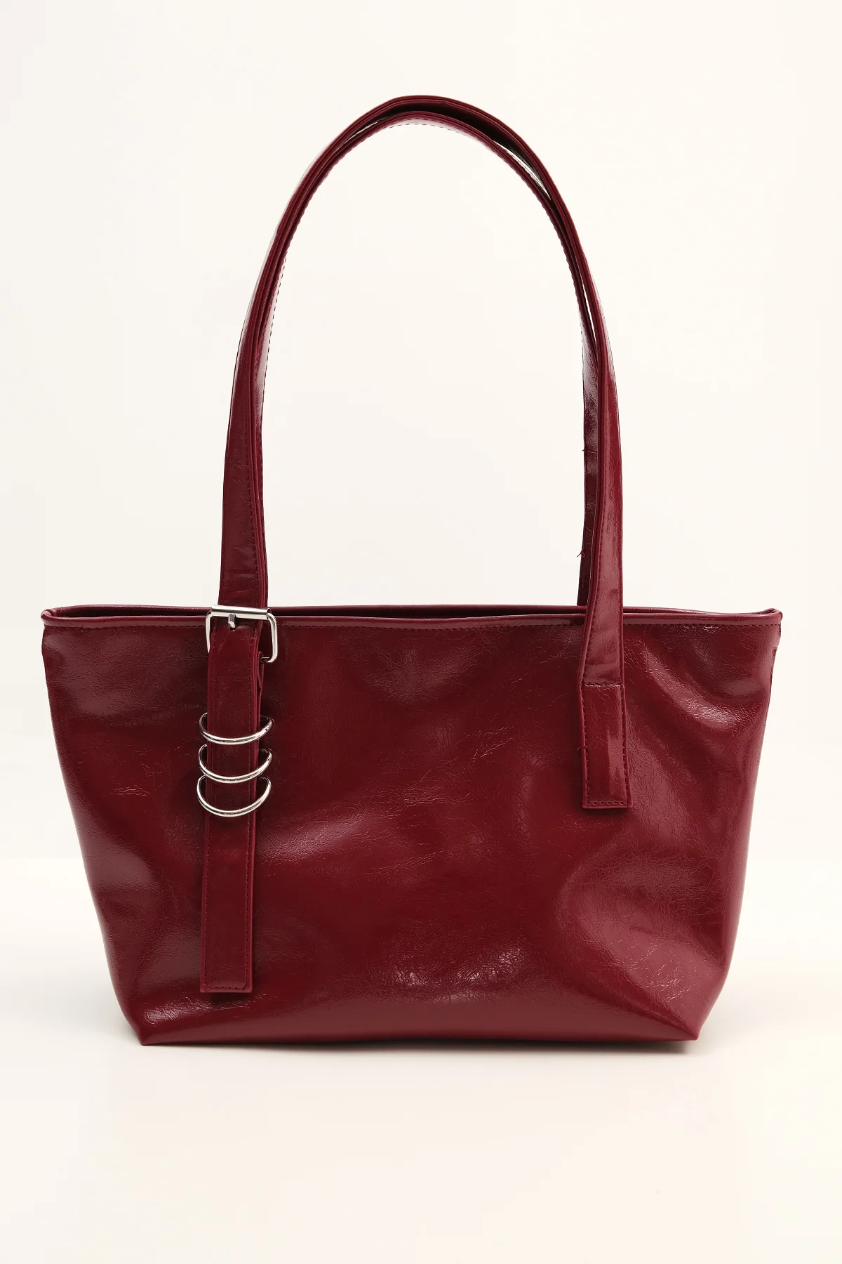 Belt Detail Hand Shoulder Bag - Image 9