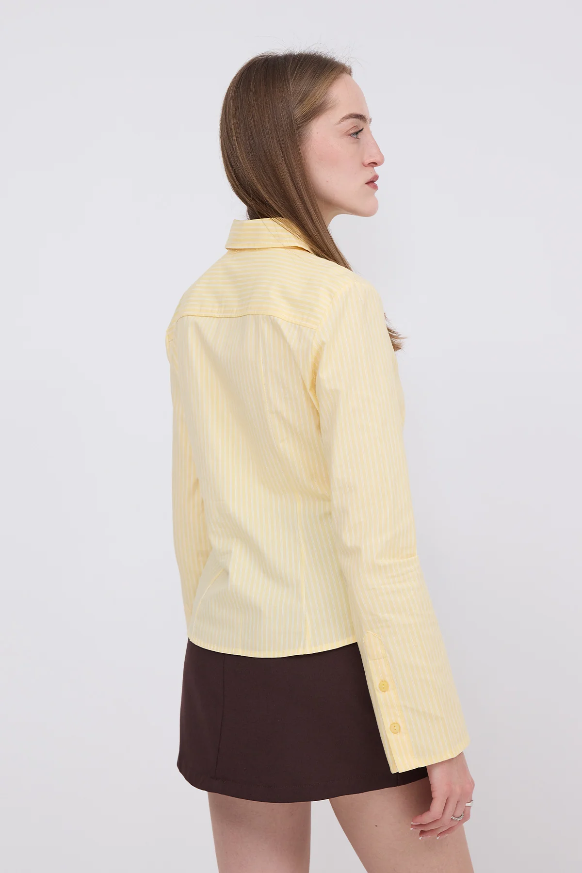 Buttoned Striped Shirt - Image 11