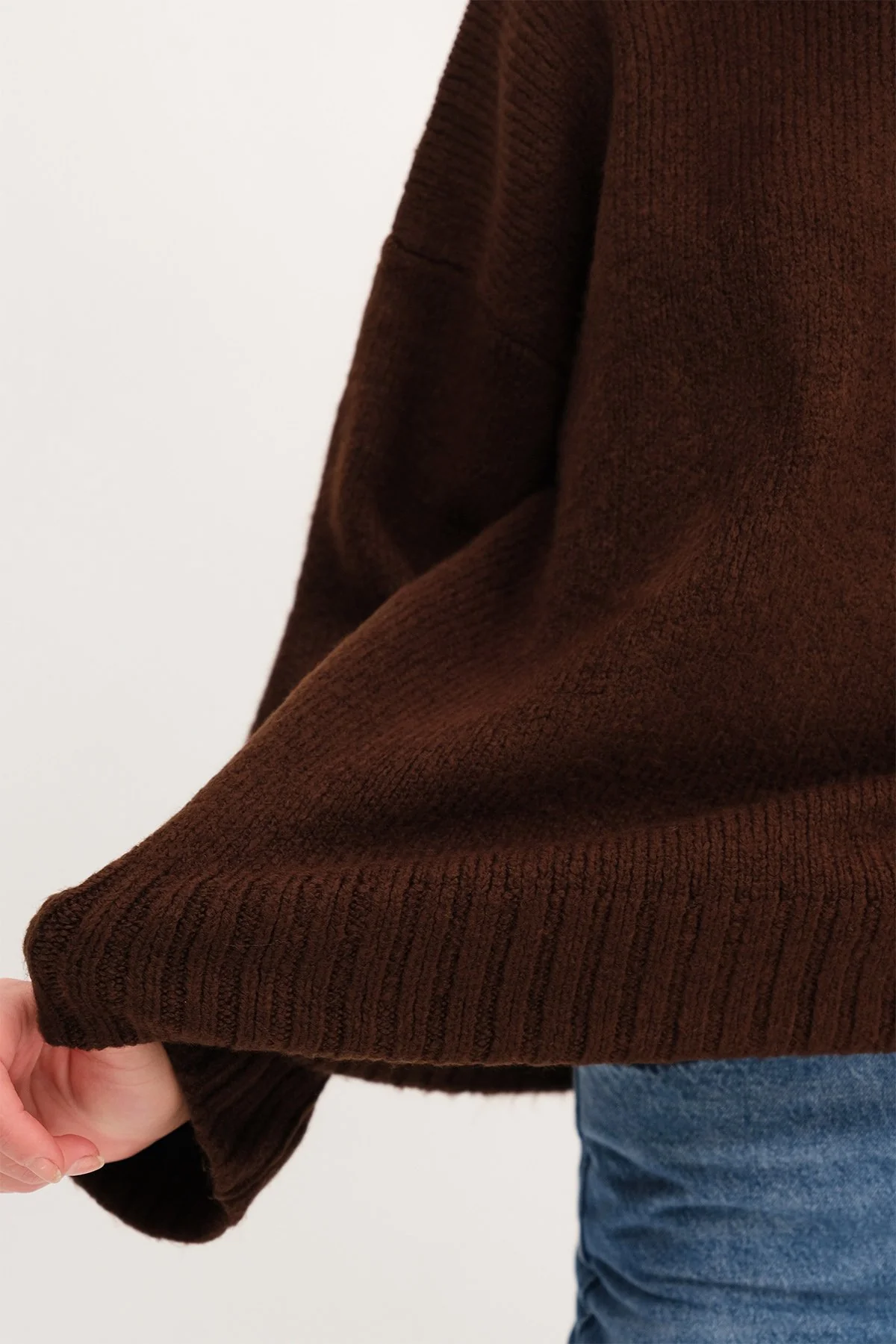 Crew Neck Basic Knitwear Sweater - Image 55