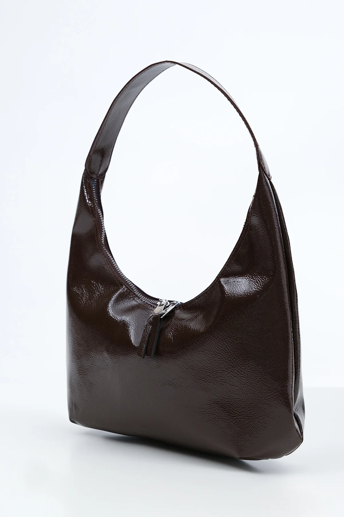 Double Zipper Baguette Bag - Image 7