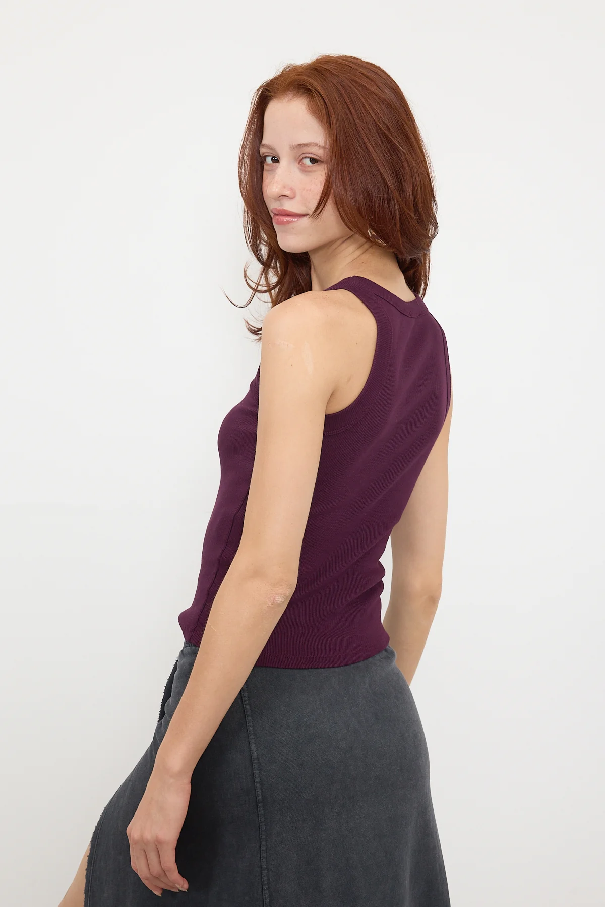 Halter Neck Top With Ribbed - Image 45