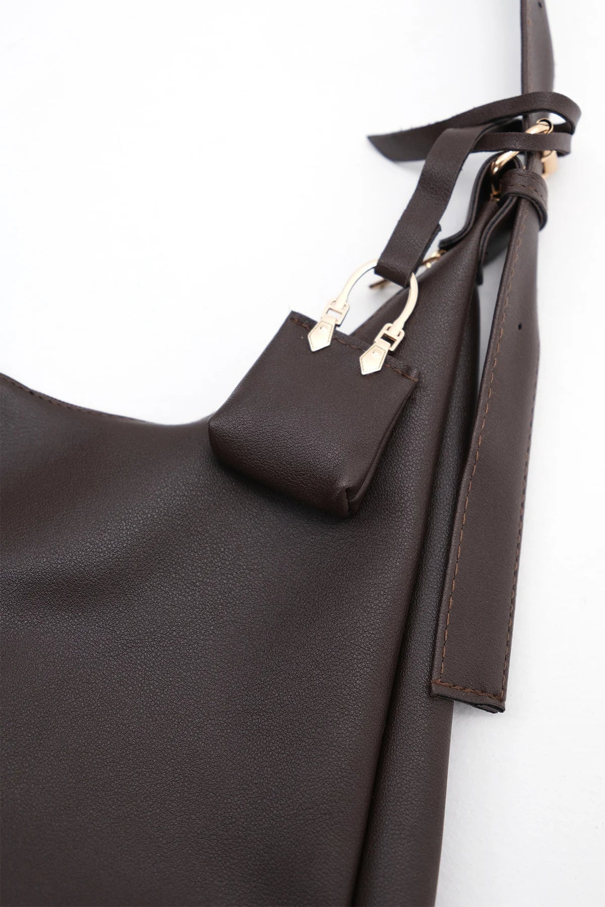 Hand and Shoulder Bag with Charms - Image 9