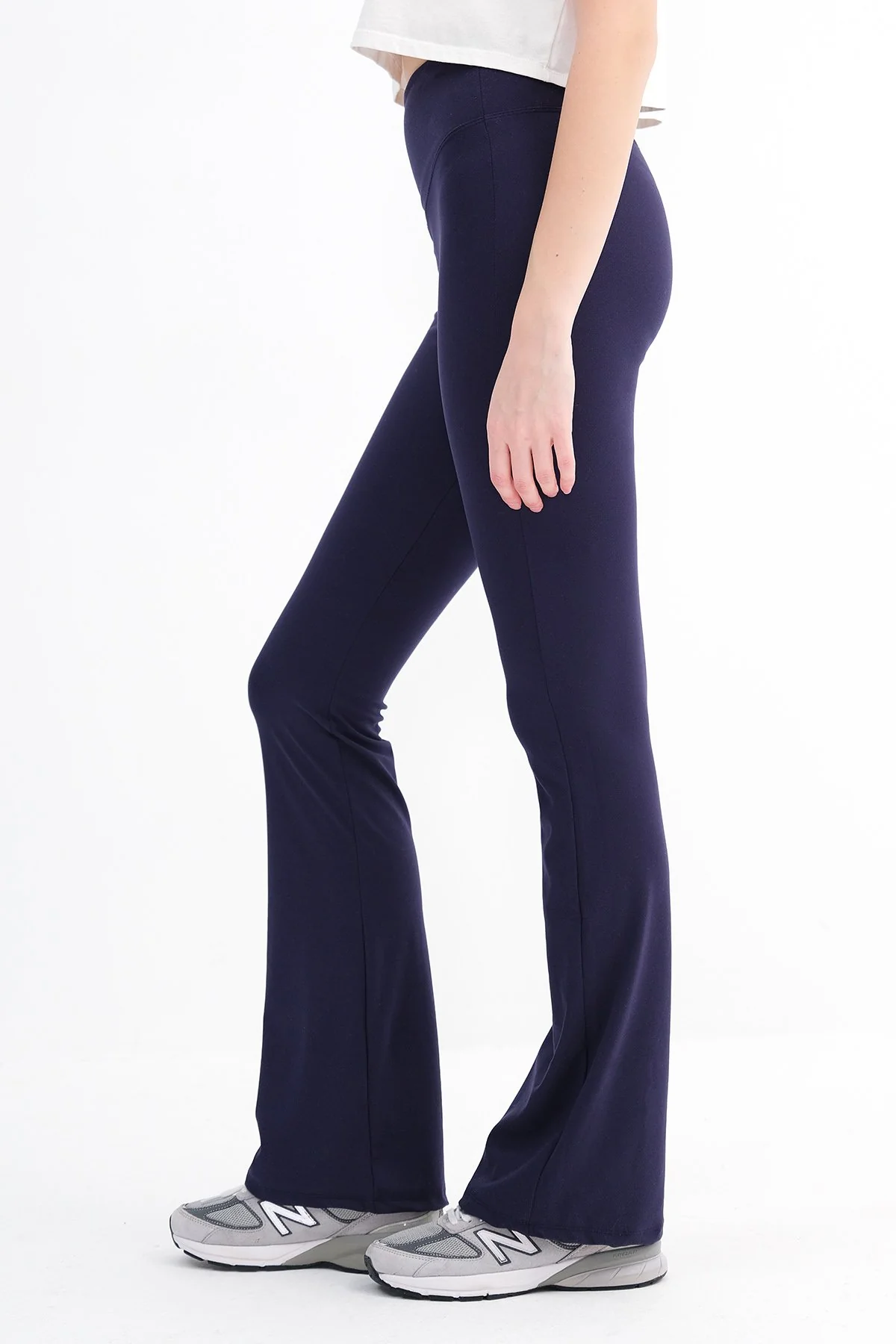 High Waist Flare Leg Tights - Image 16