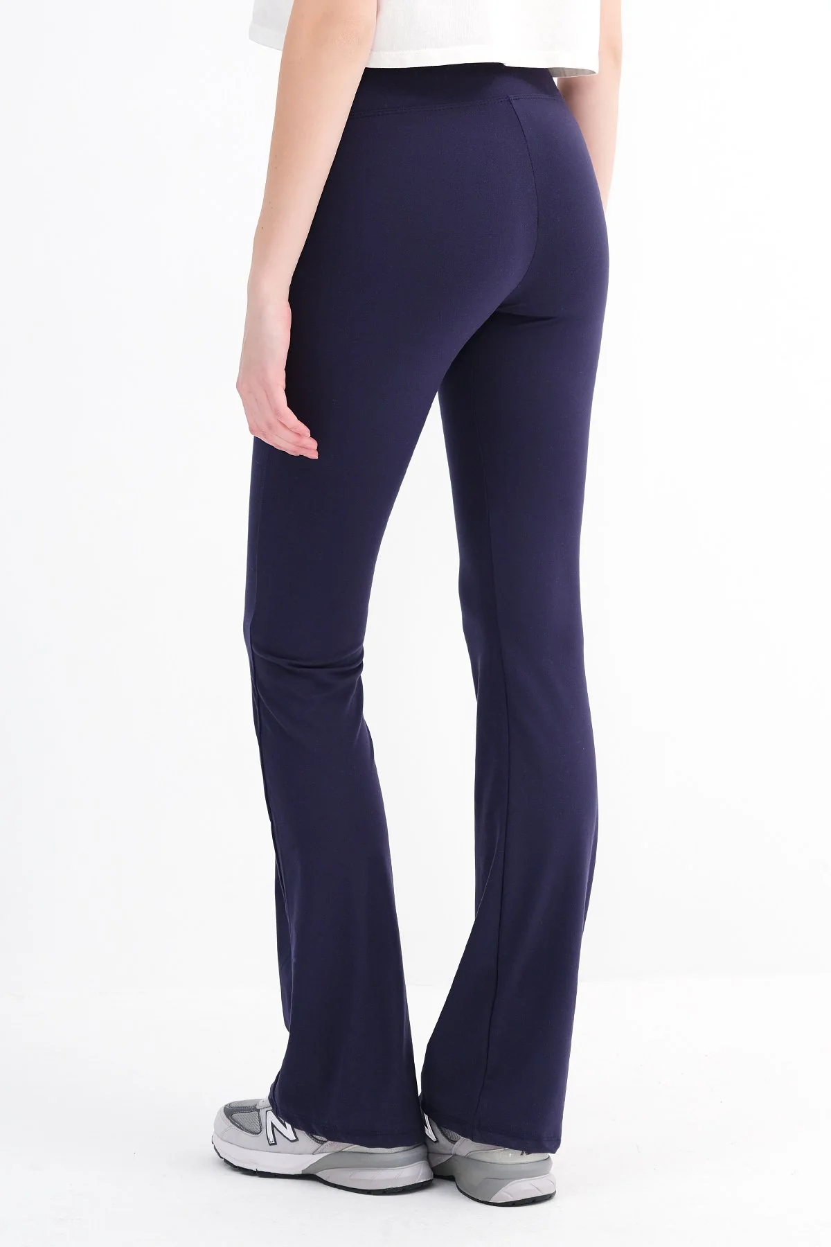High Waist Flare Leg Tights - Image 18
