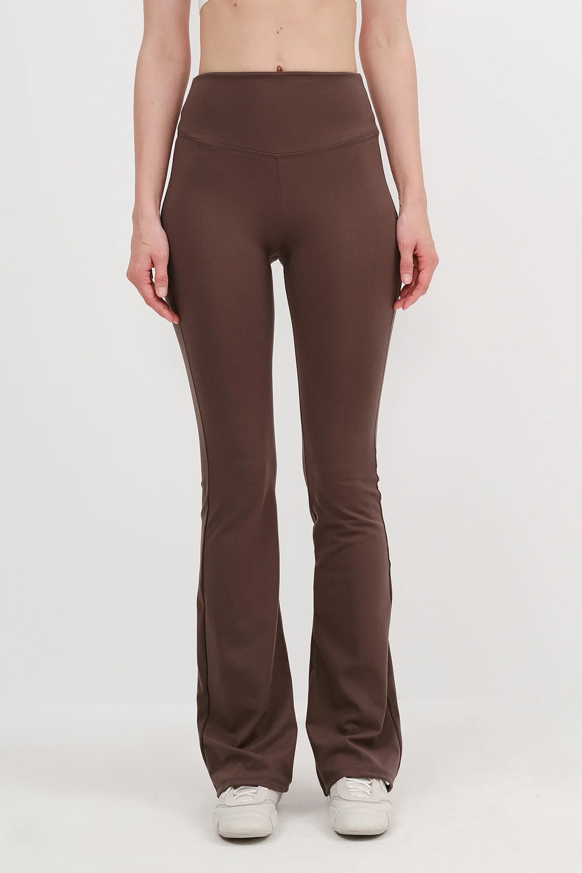 High Waist Flare Leg Tights - Image 5
