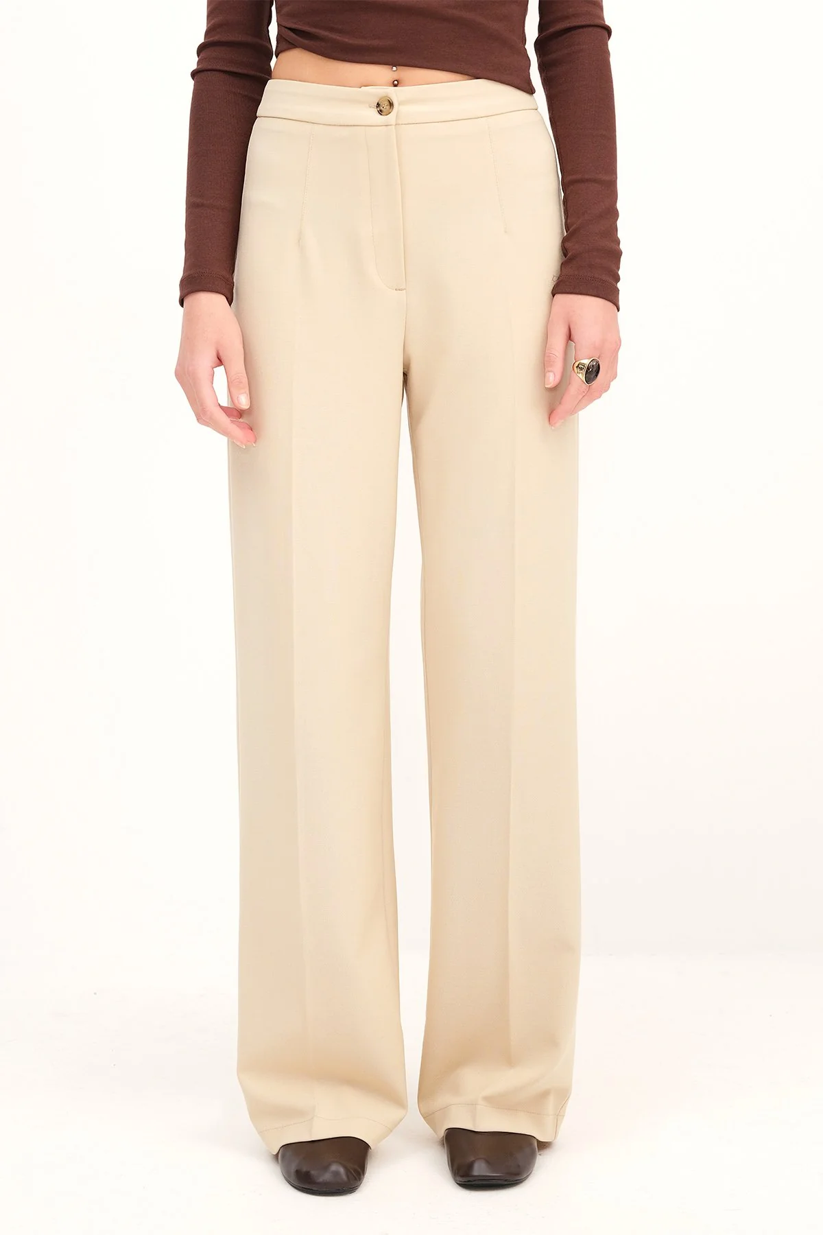 High-Waisted Wide Leg Trousers - Image 39