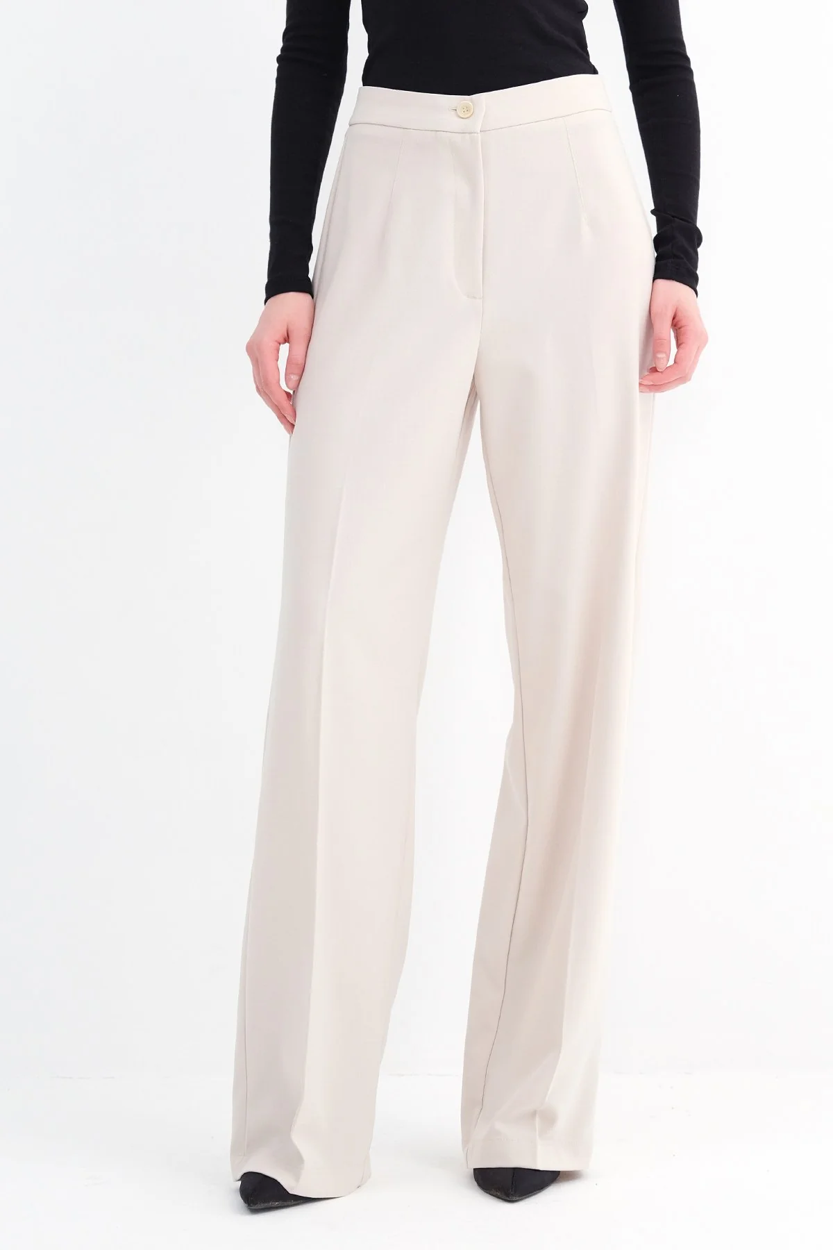 High-Waisted Wide Leg Trousers - Image 47
