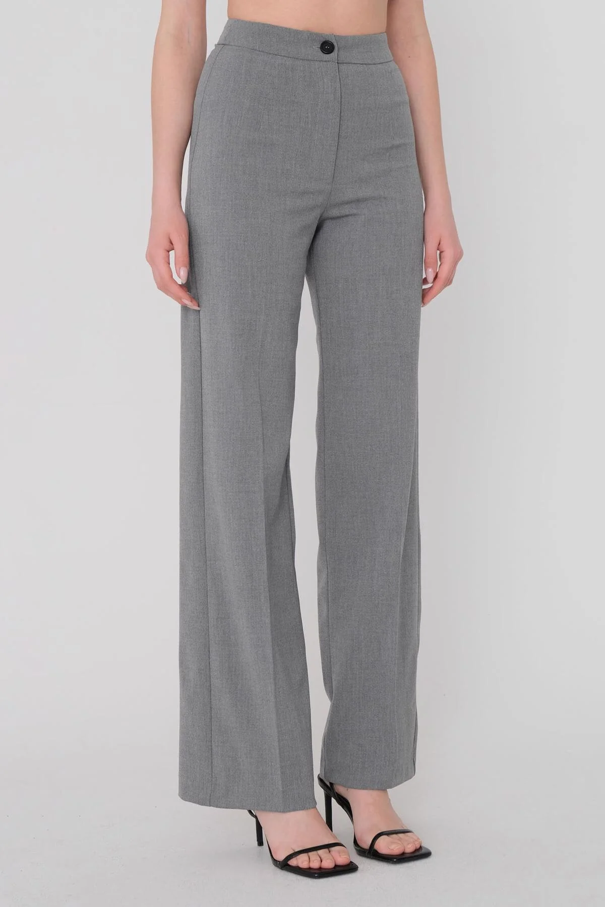 High-Waisted Wide Leg Trousers - Image 6