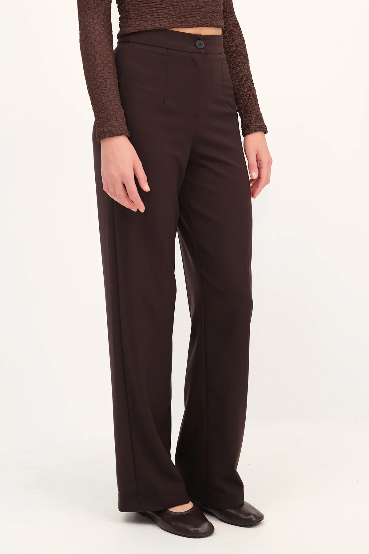 High-Waisted Wide Leg Trousers - Image 63