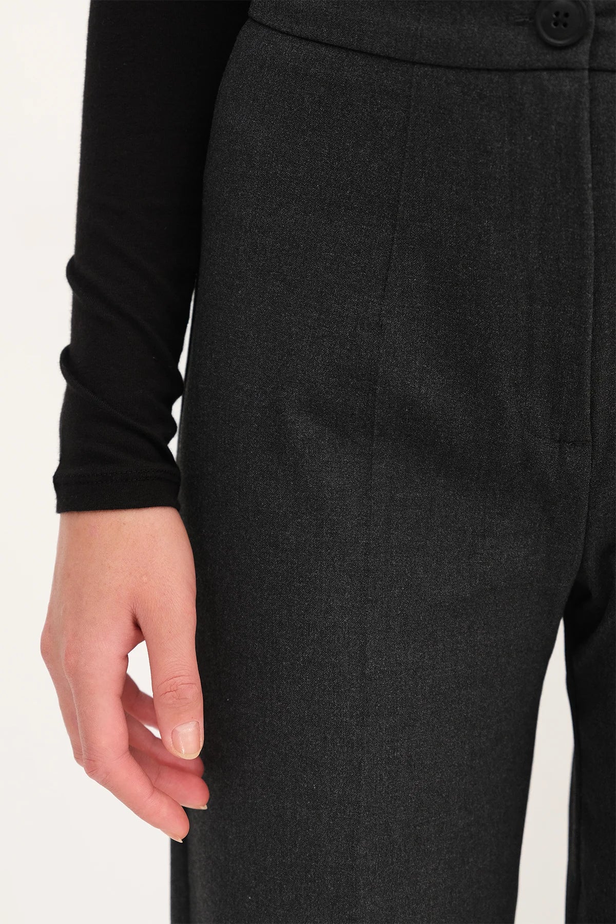 High-Waisted Wide Leg Trousers - Image 66