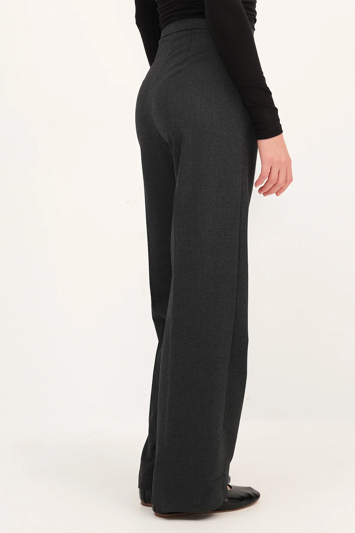 High-Waisted Wide Leg Trousers - Image 68