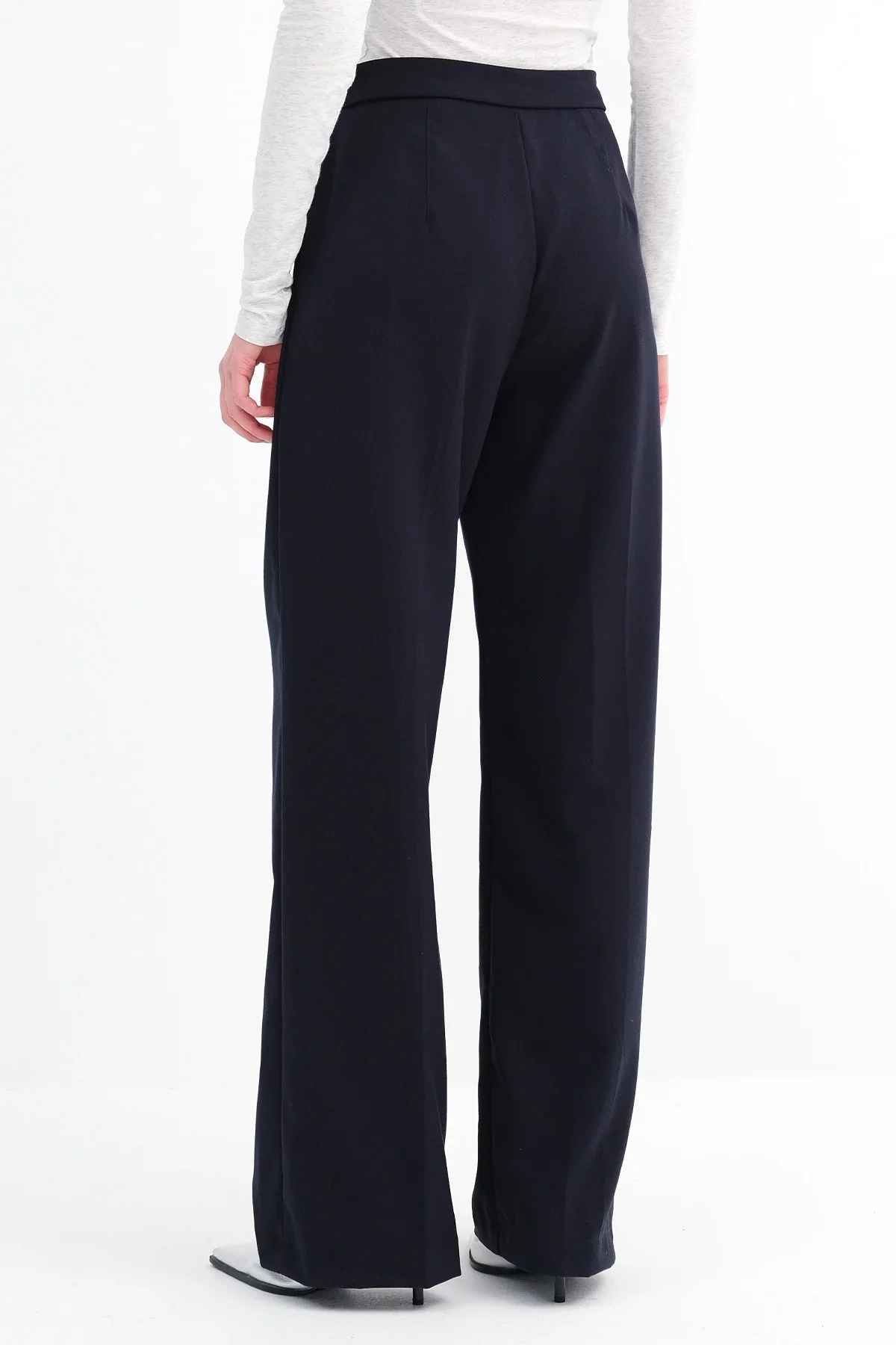 High-Waisted Wide Leg Trousers - Image 75