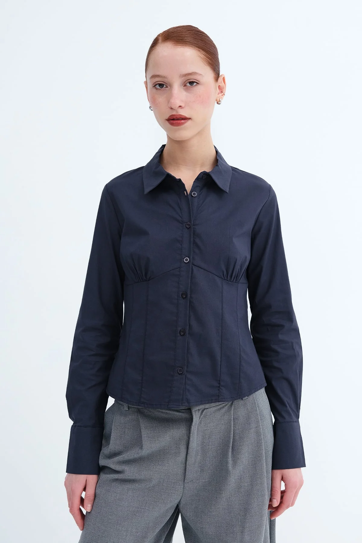 Long Sleeve Button-Up Shirt - Image 12