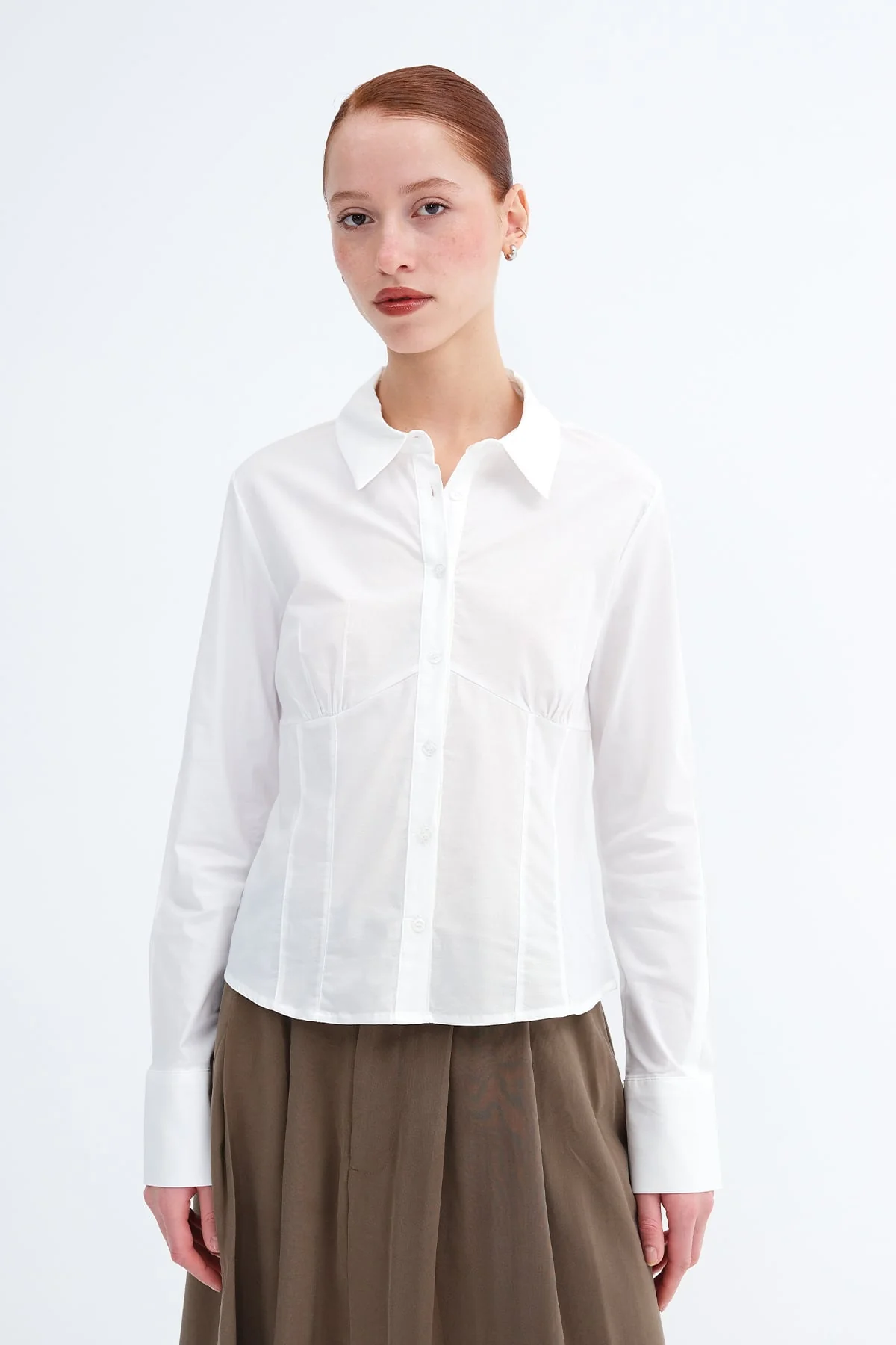 Long Sleeve Button-Up Shirt - Image 20