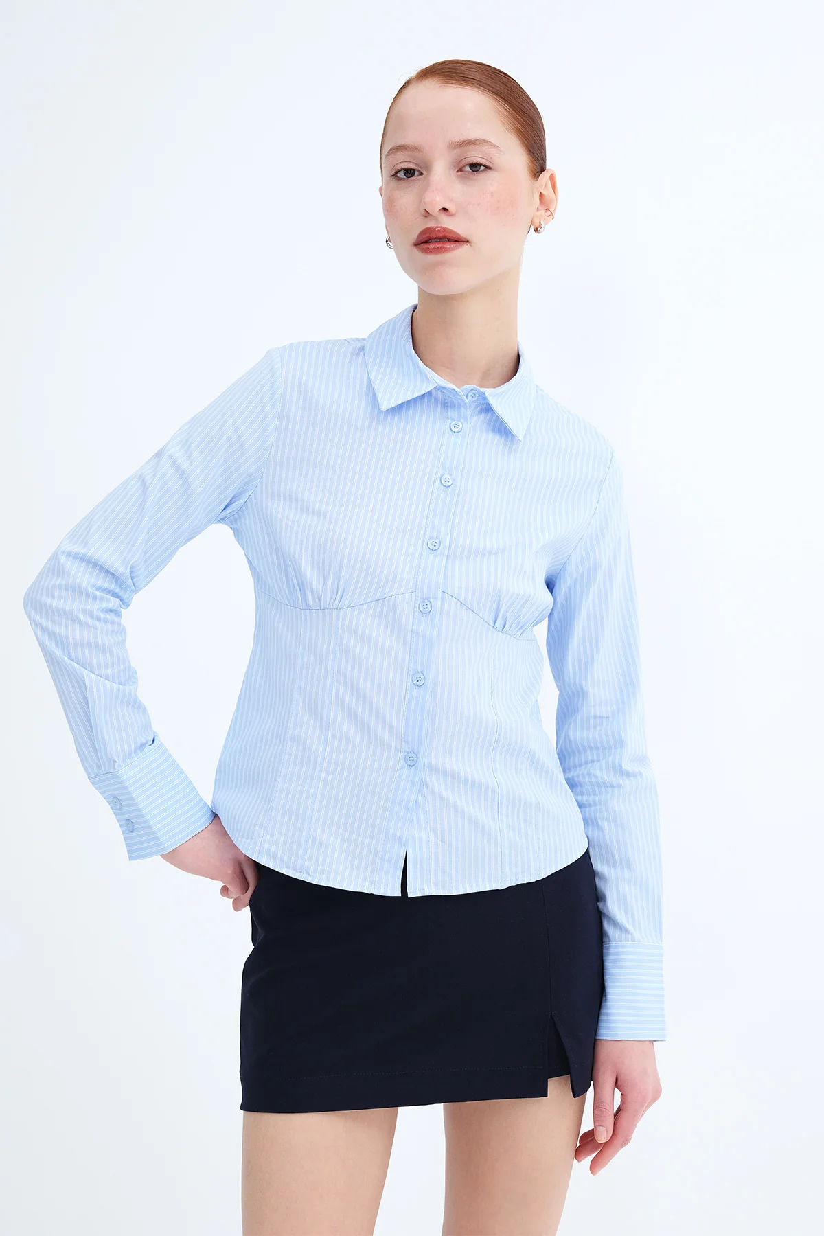 Long Sleeve Button-Up Shirt - Image 4