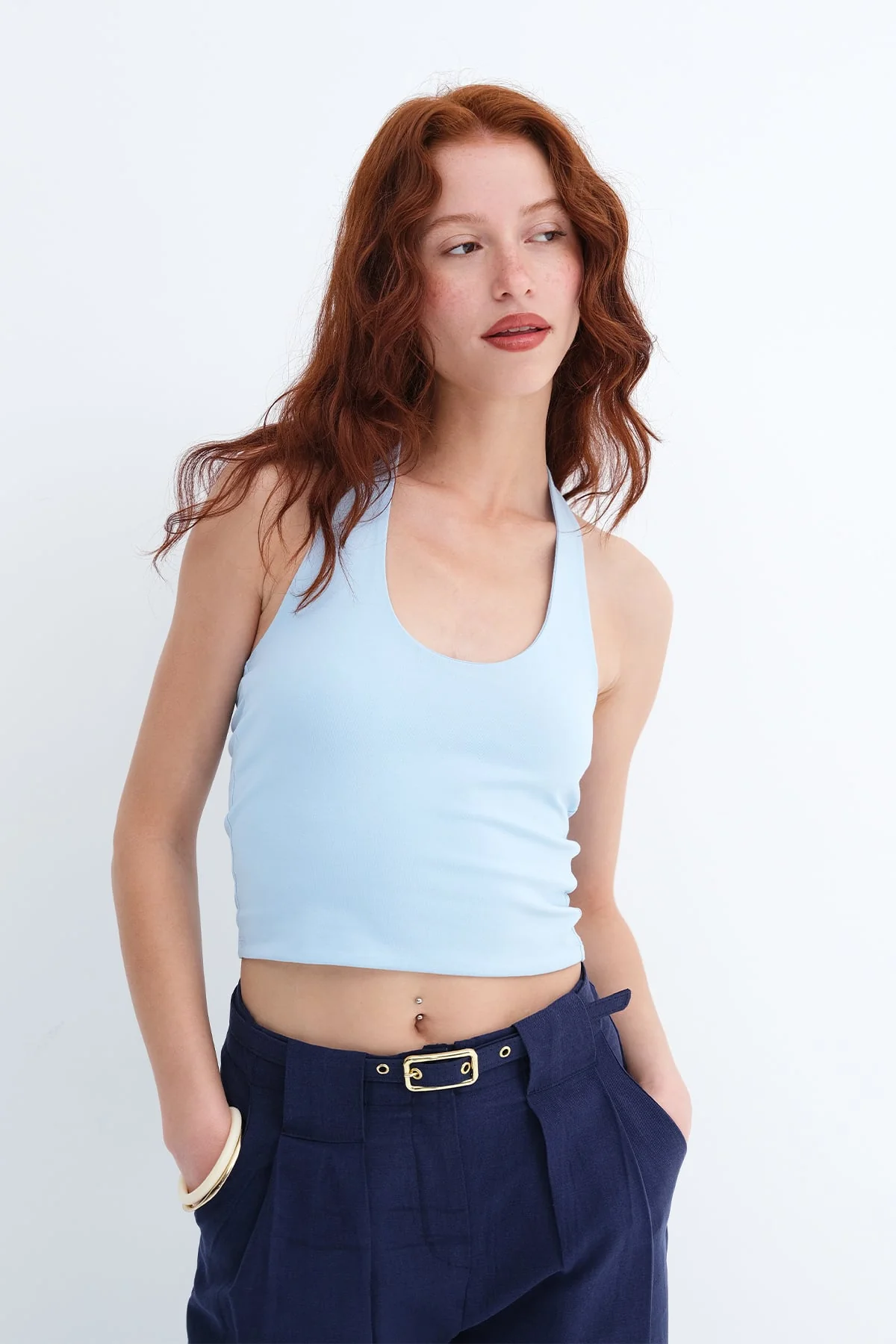 Neck Blouse - Image 7