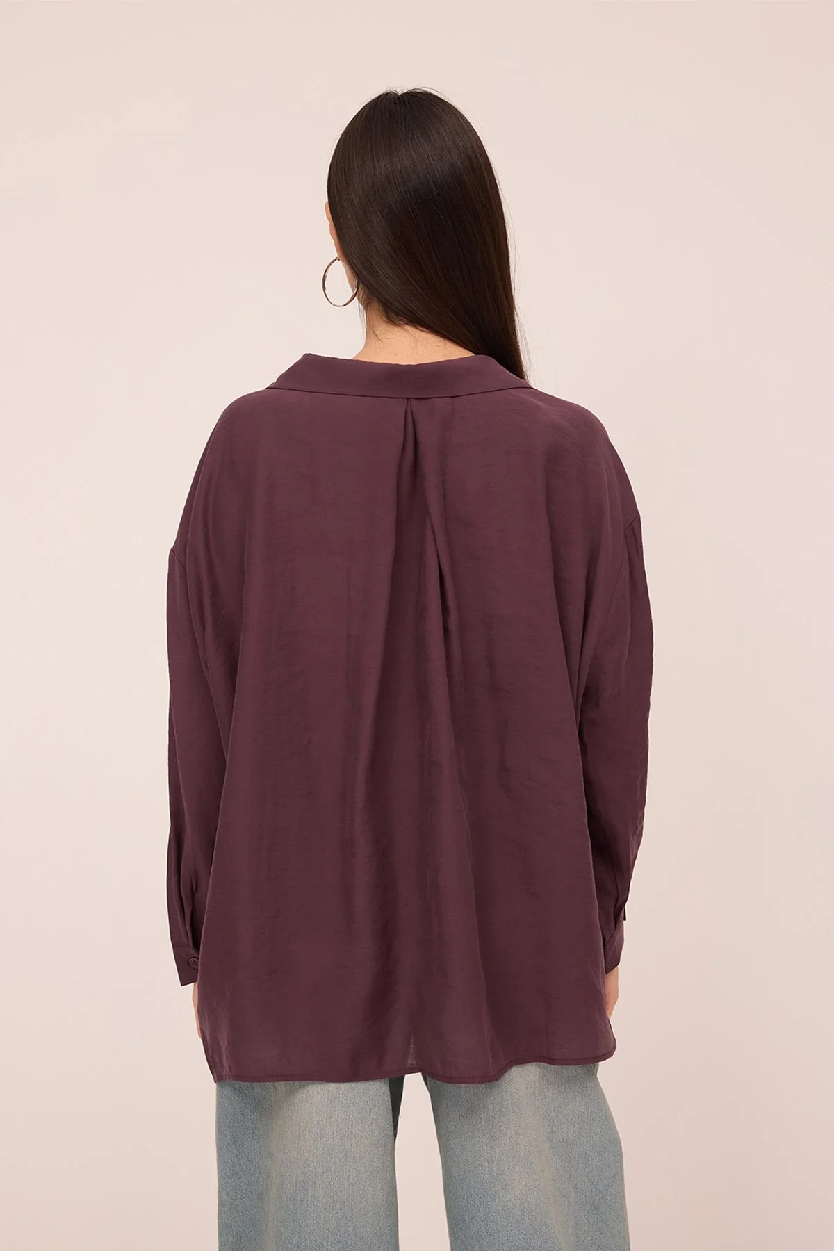 Oversize Shirt With Pocket Detail - Image 11