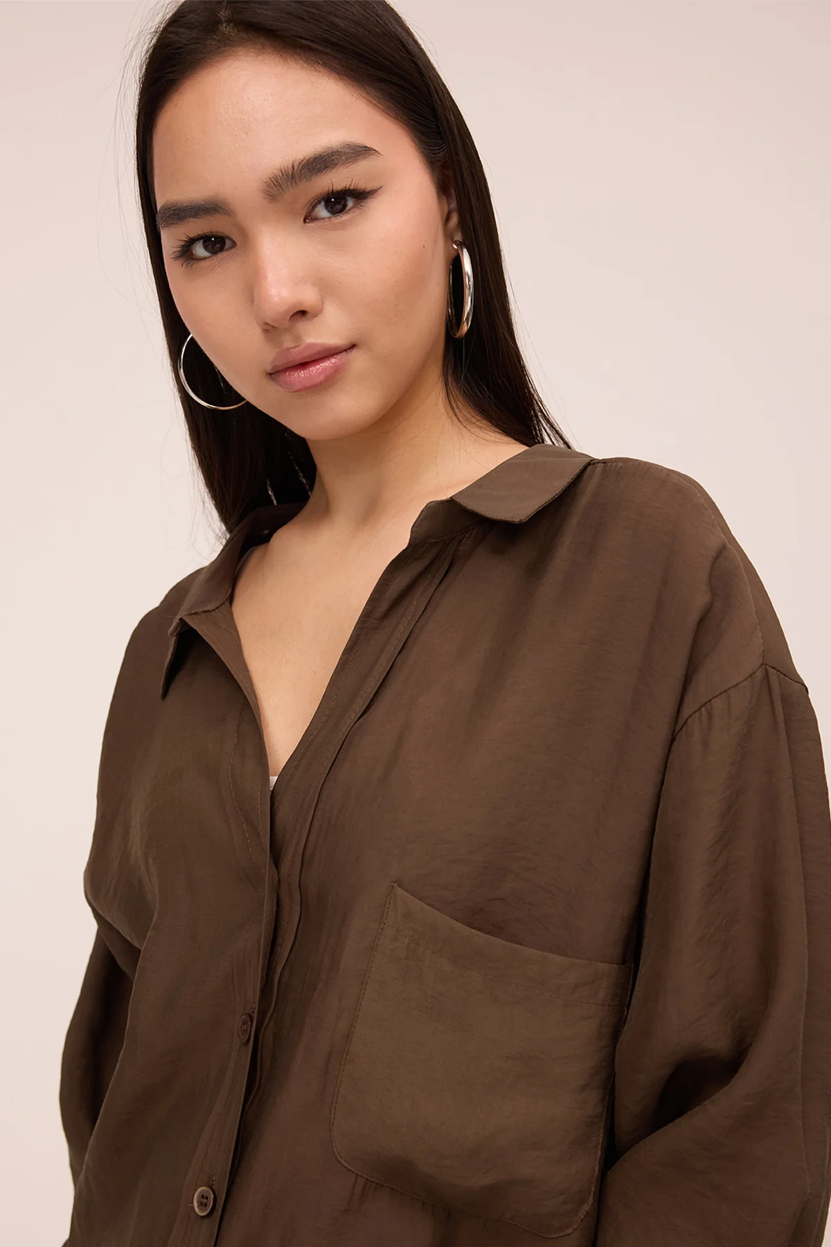 Oversize Shirt With Pocket Detail - Image 20