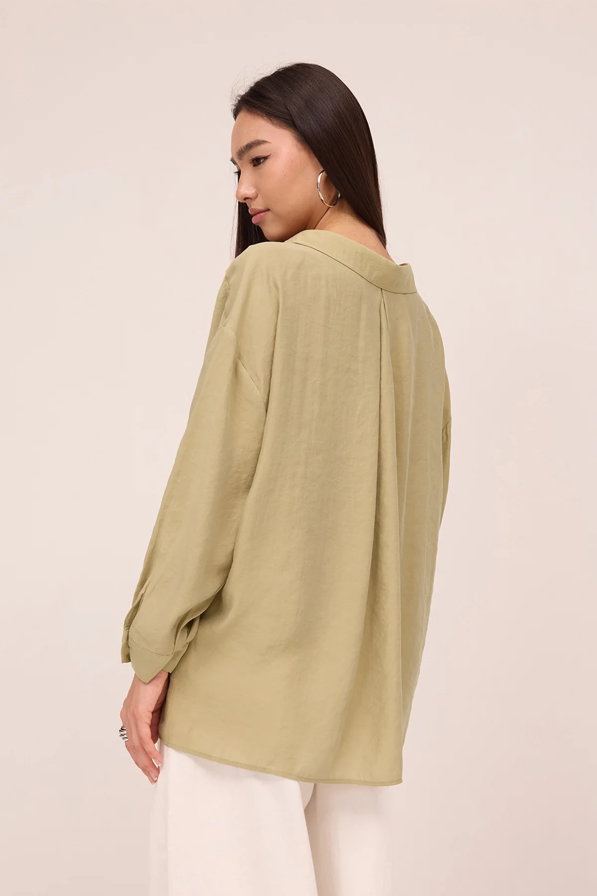 Oversize Shirt With Pocket Detail - Image 27