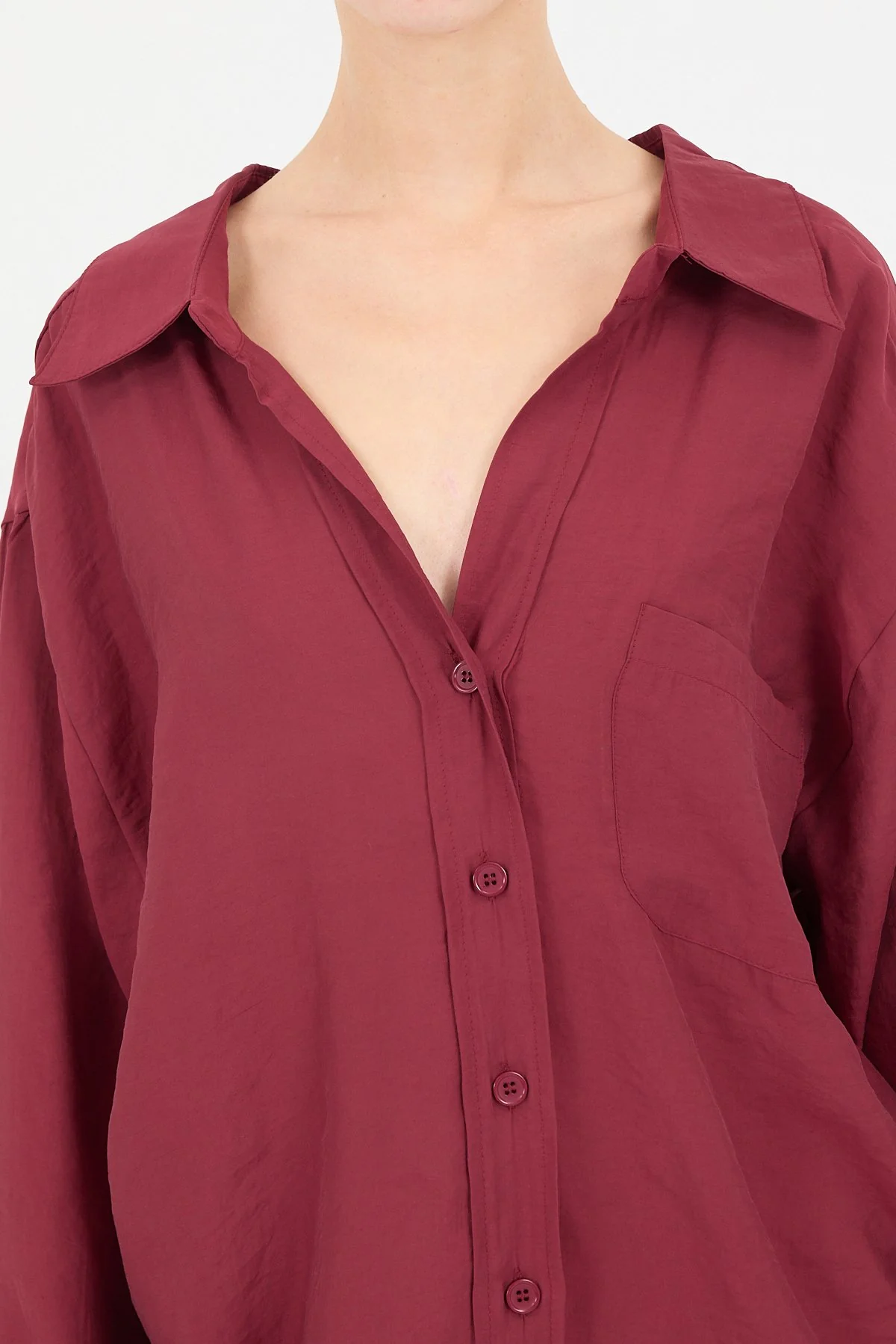 Oversize Shirt With Pocket Detail - Image 31