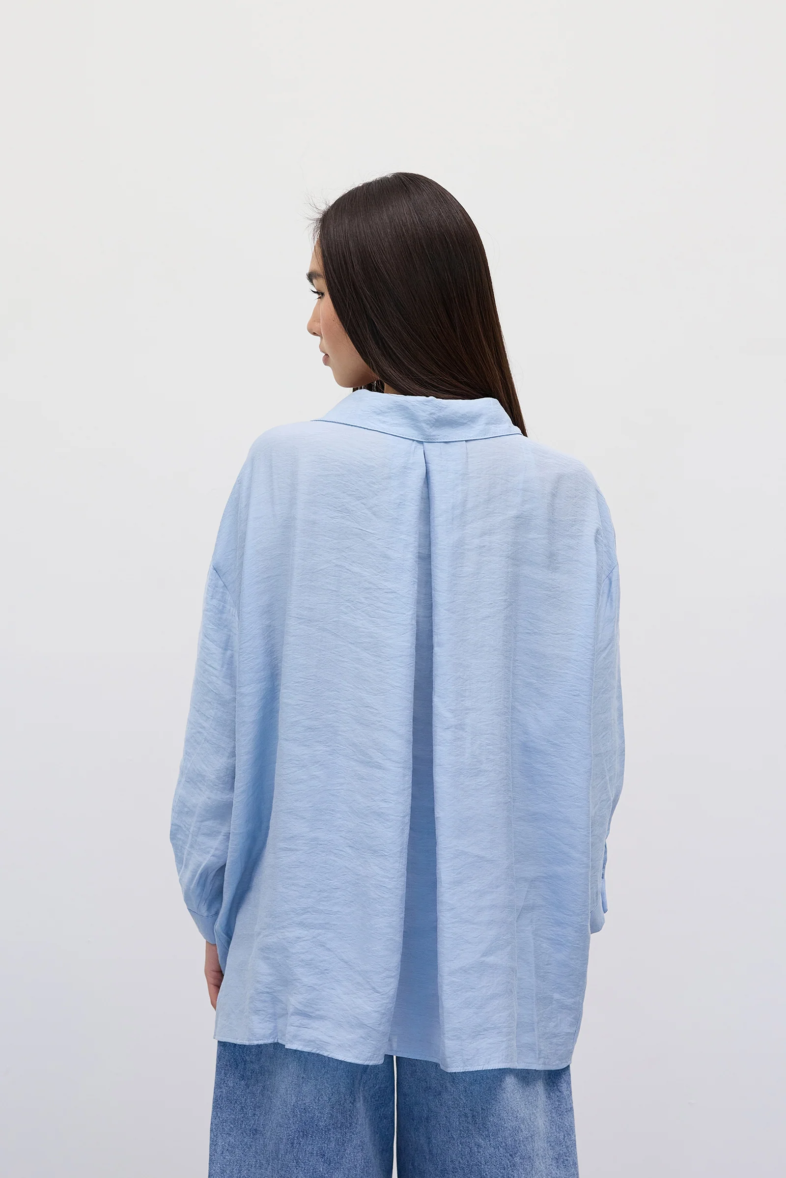 Oversize Shirt With Pocket Detail - Image 44