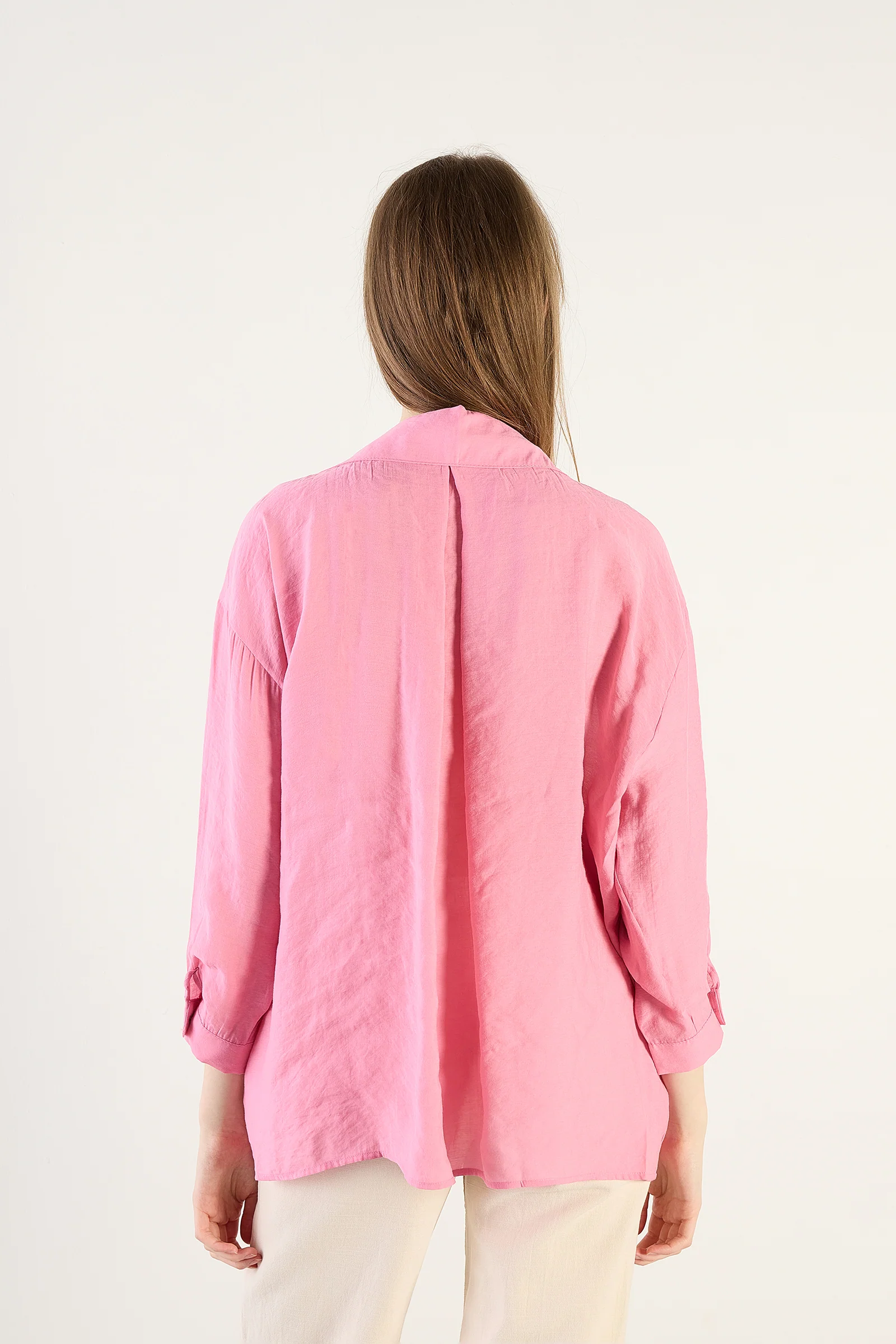Oversize Shirt With Pocket Detail - Image 54