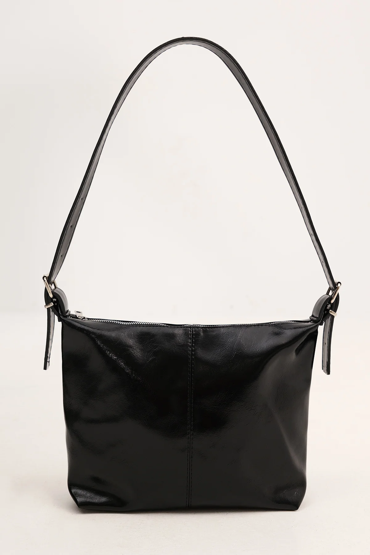 Patent Leather Shoulder and Hand Bag - Image 4