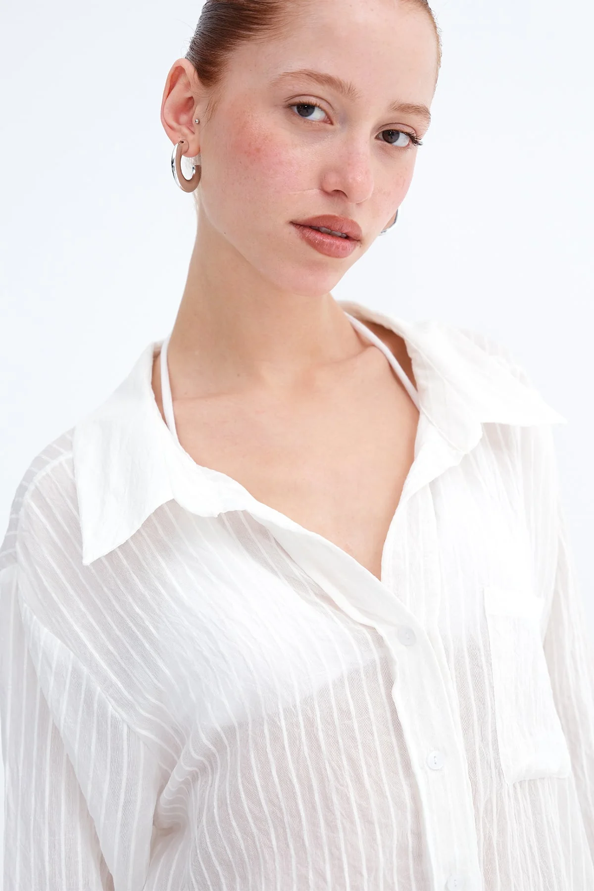 Pocket Striped Shirt - Image 22