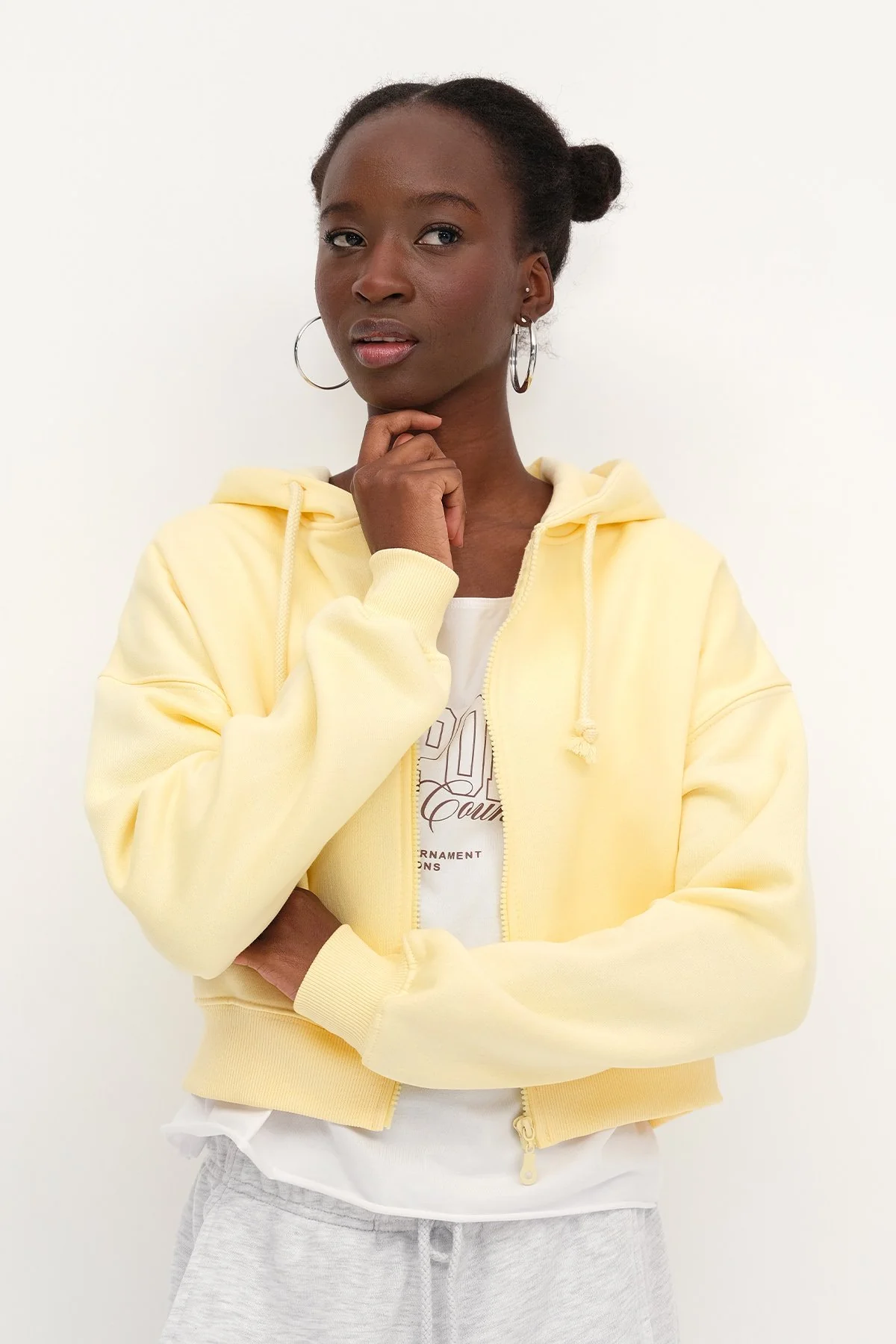 Raised Zipper Sweatshirt - Image 29