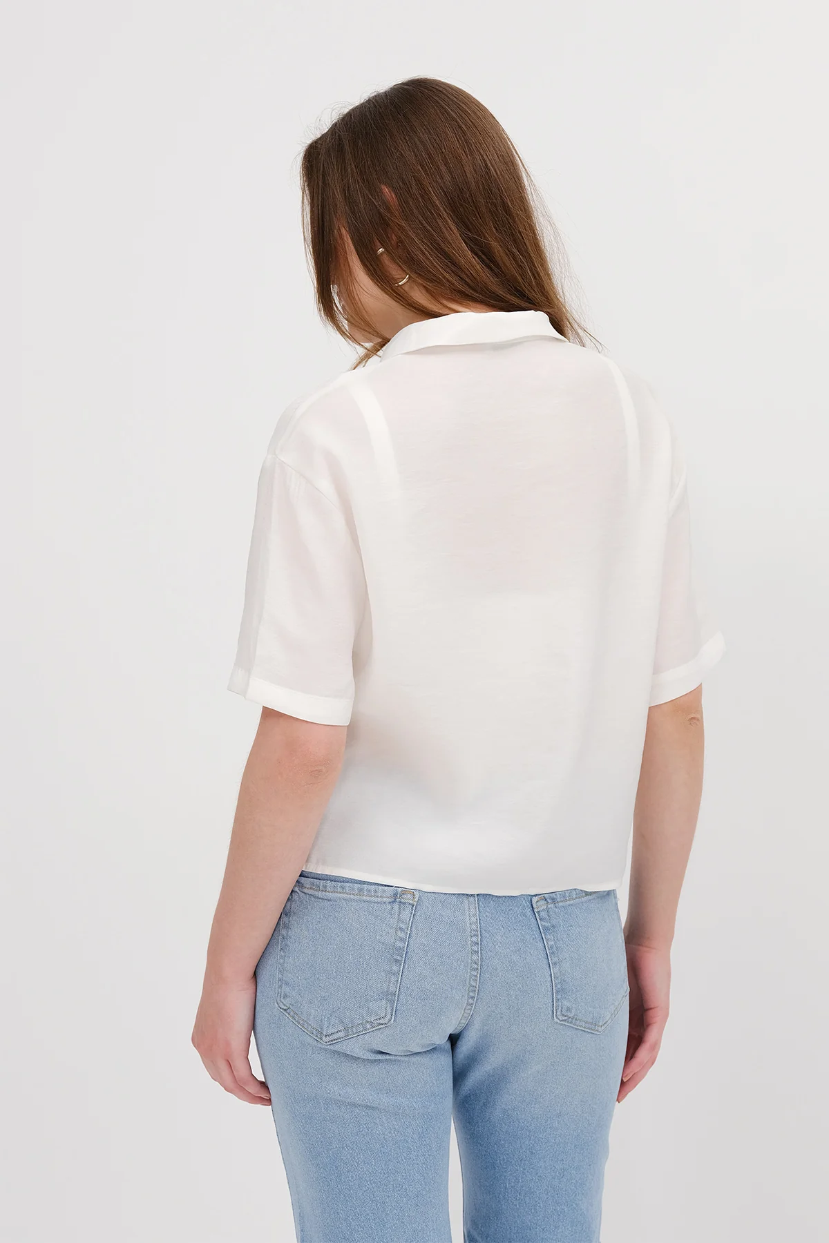 Short Sleeve Modal Shirt - Image 18