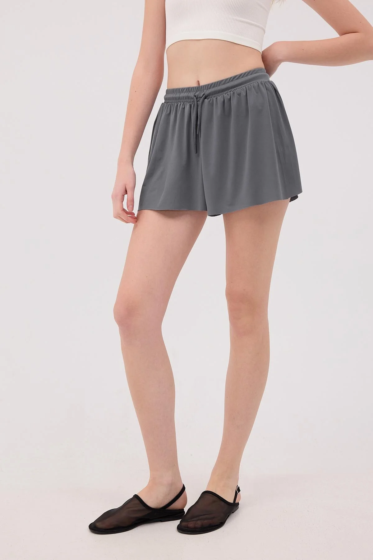 Shorts With Elastic Waist - Image 24