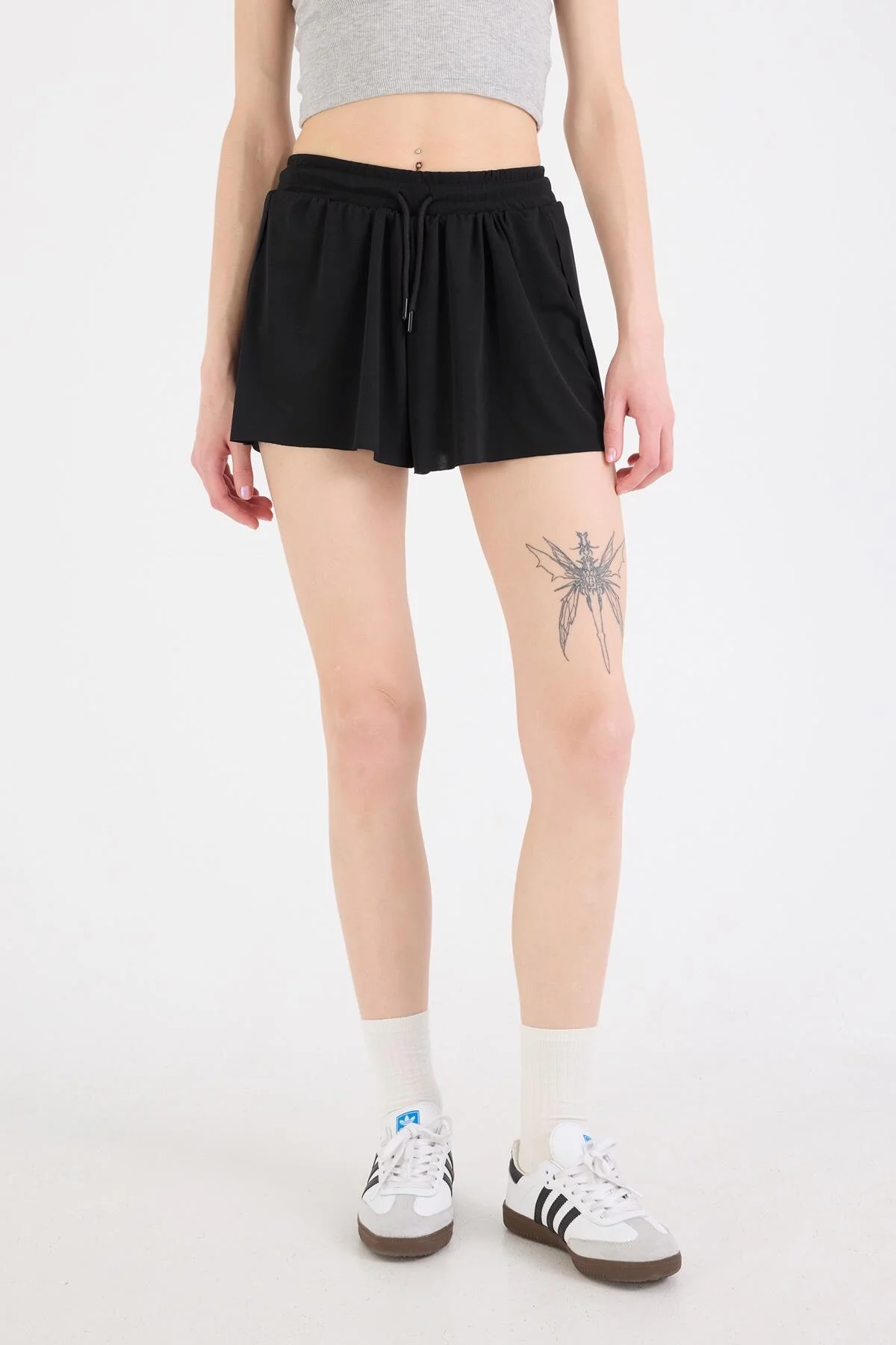 Shorts With Elastic Waist - Image 31
