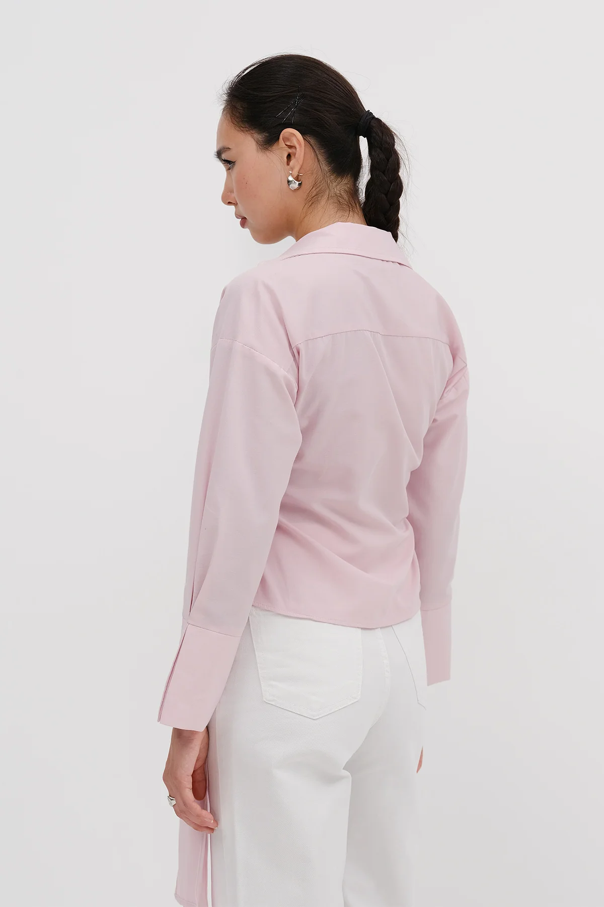 Side Tie Shirt - Image 12
