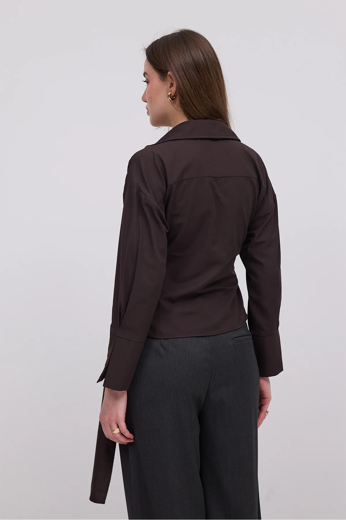 Side Tie Shirt - Image 23