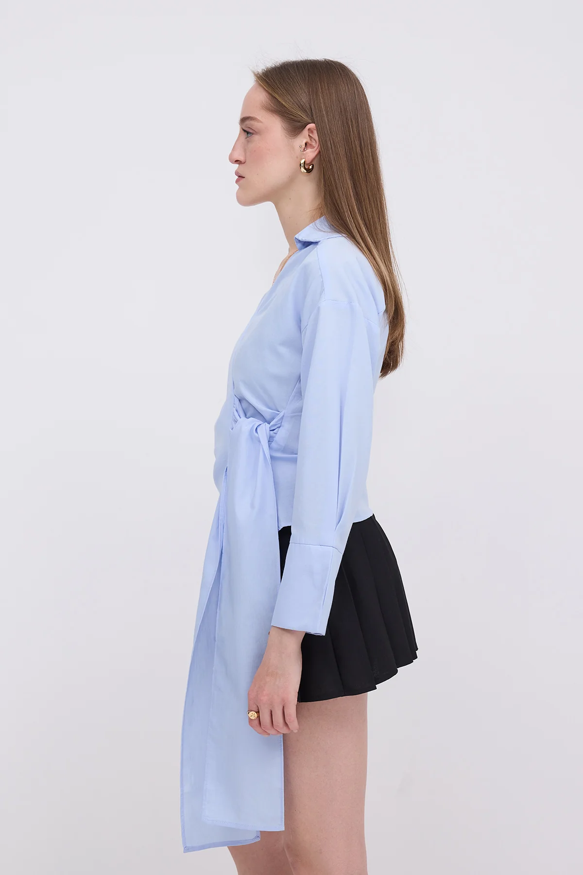 Side Tie Shirt - Image 28