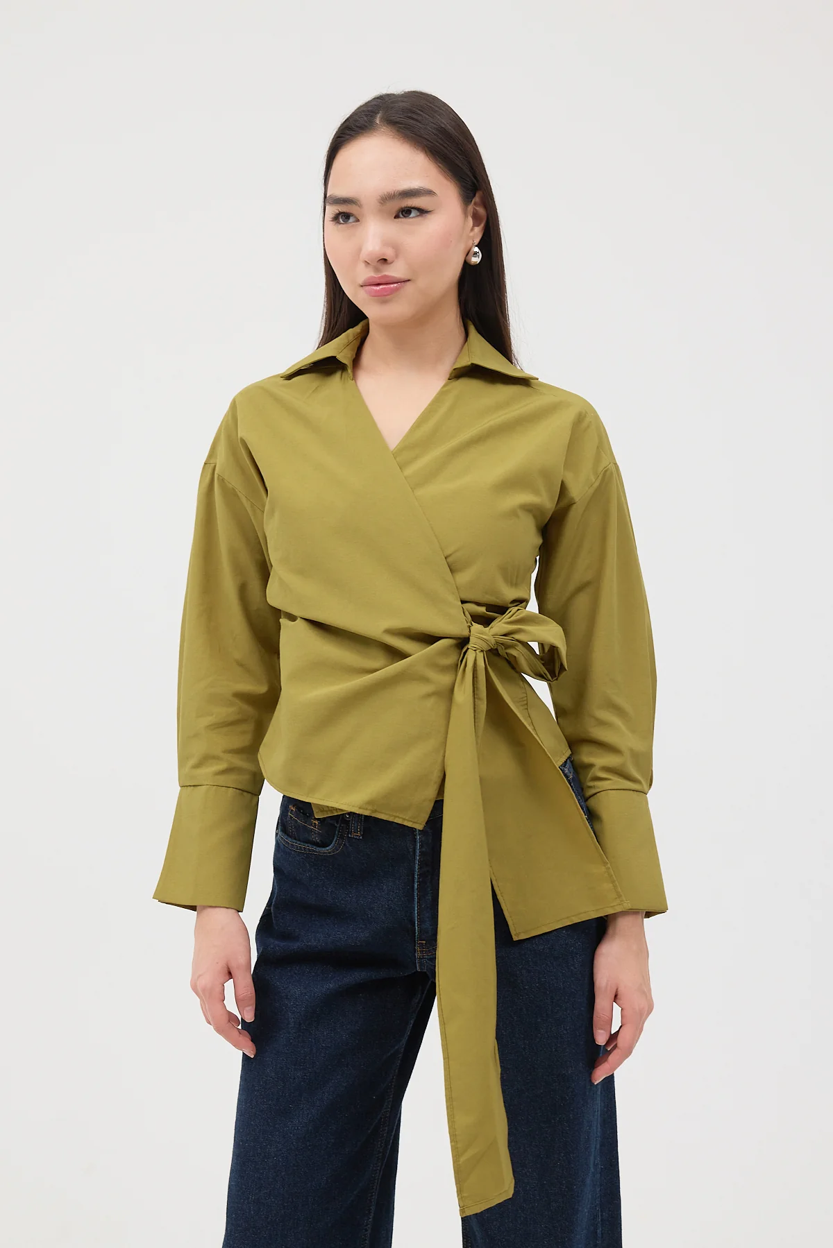Side Tie Shirt - Image 31