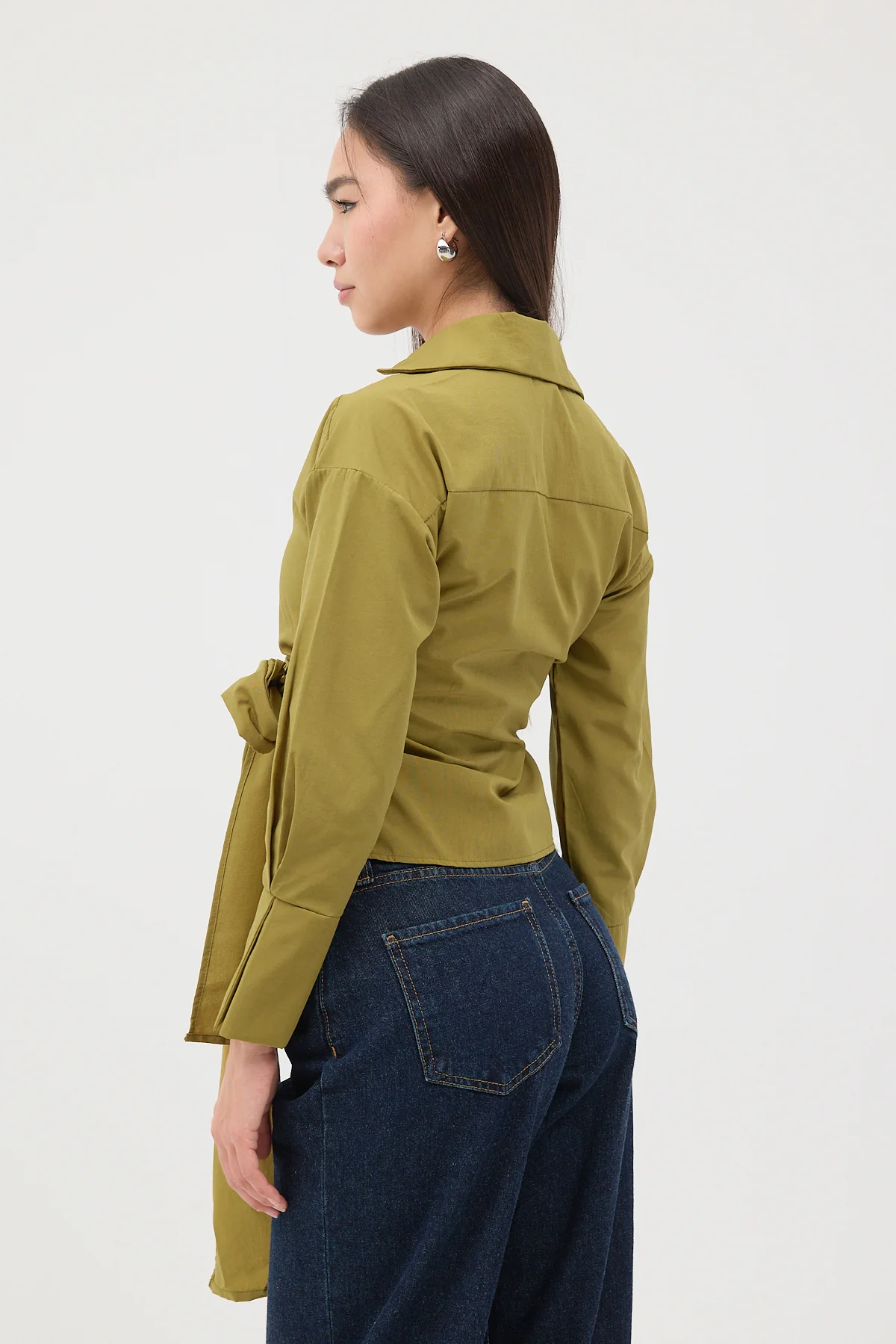 Side Tie Shirt - Image 34