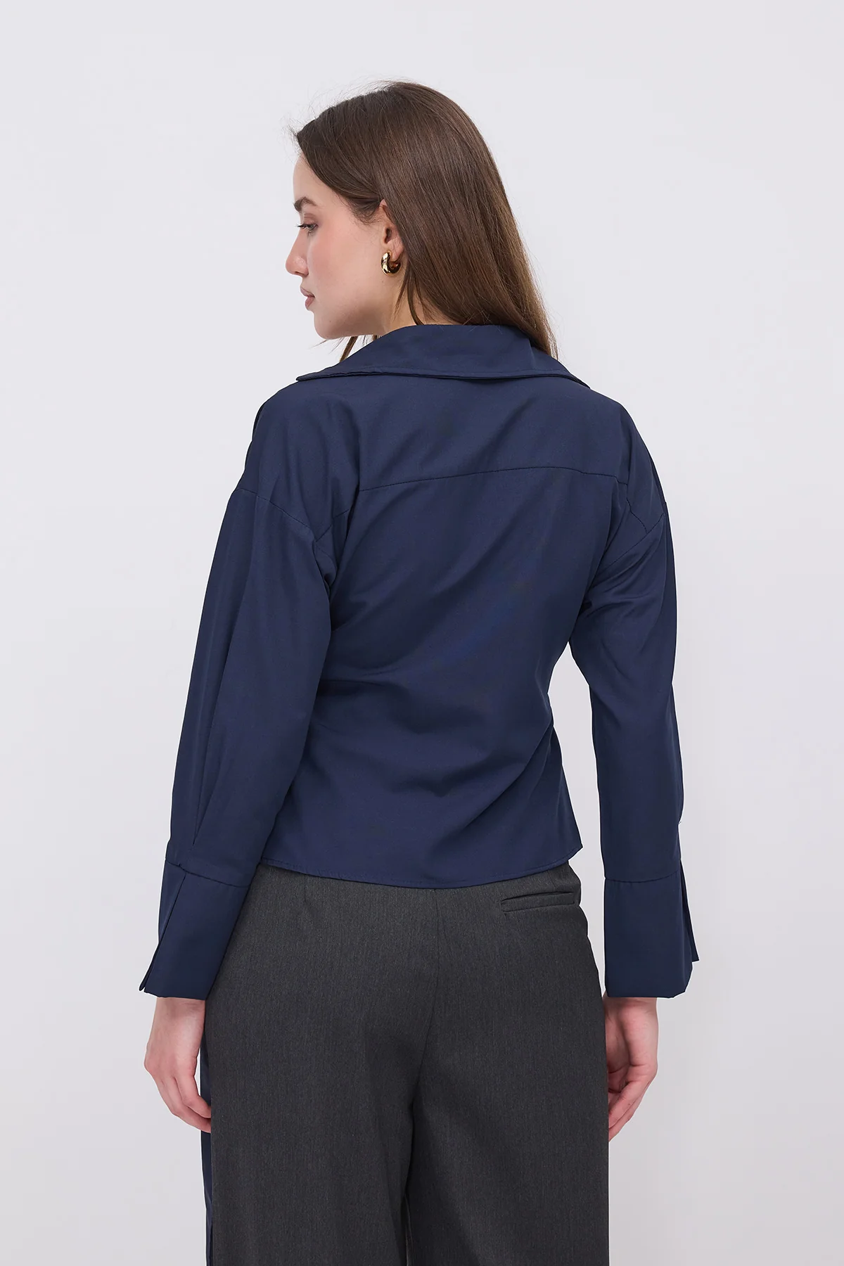 Side Tie Shirt - Image 46