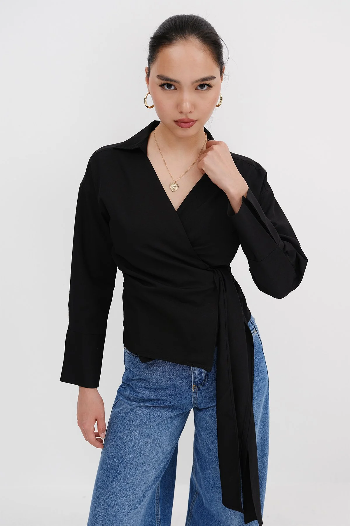 Side Tie Shirt - Image 5
