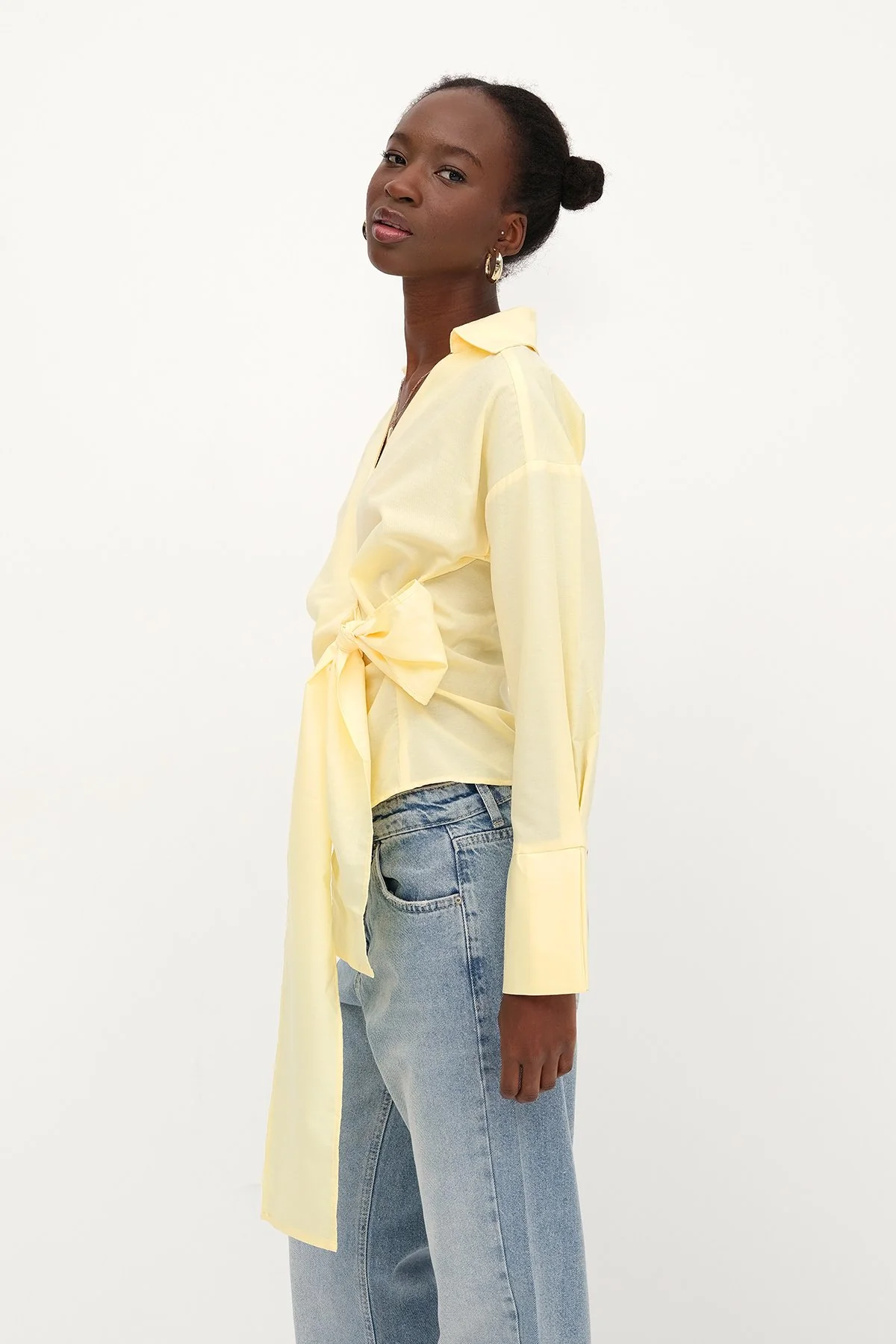 Side Tie Shirt - Image 58