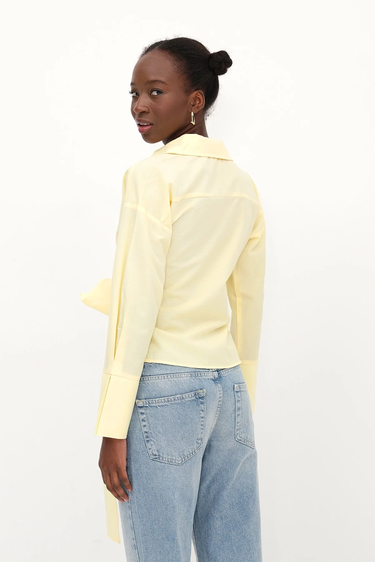 Side Tie Shirt - Image 59