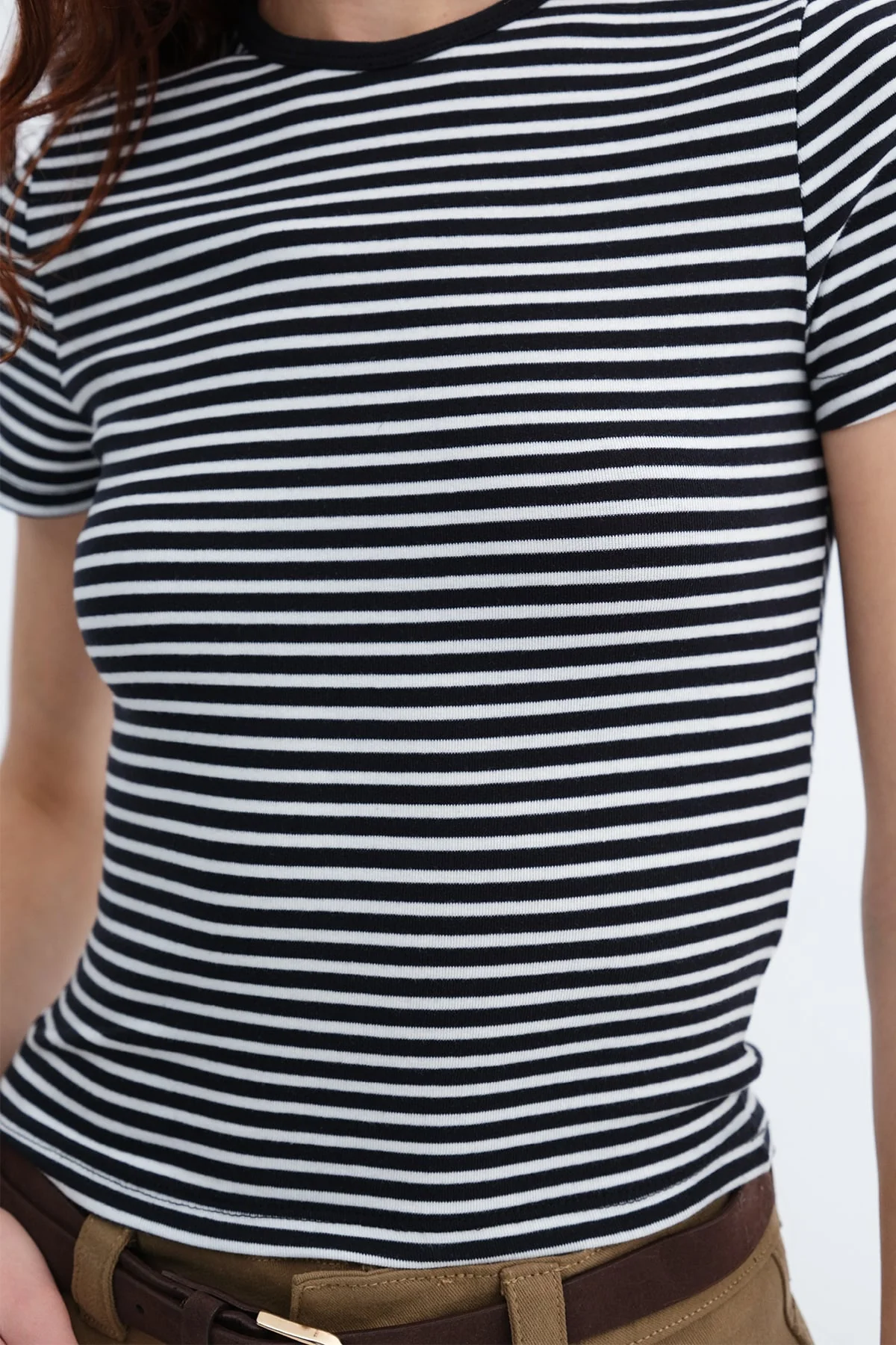 Striped Short Sleeve T-Shirt - Image 10